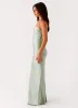 Monte Carlo Maxi Dress - Sage sold by Peppermayo