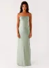 Monte Carlo Maxi Dress - Sage sold by Peppermayo