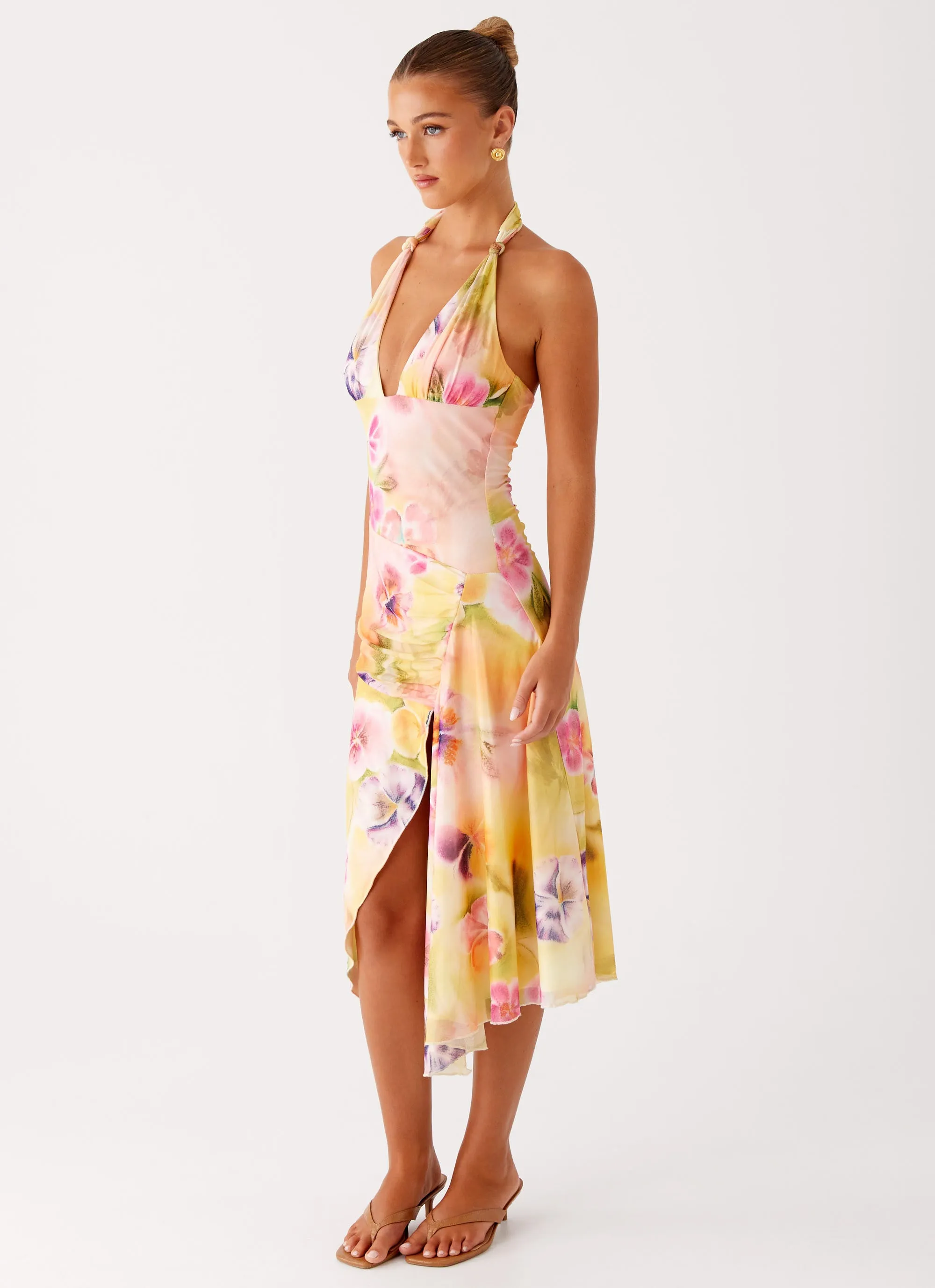 Kayce Midi Dress - Sunburst Floral sold by Peppermayo product image thumbnail 3