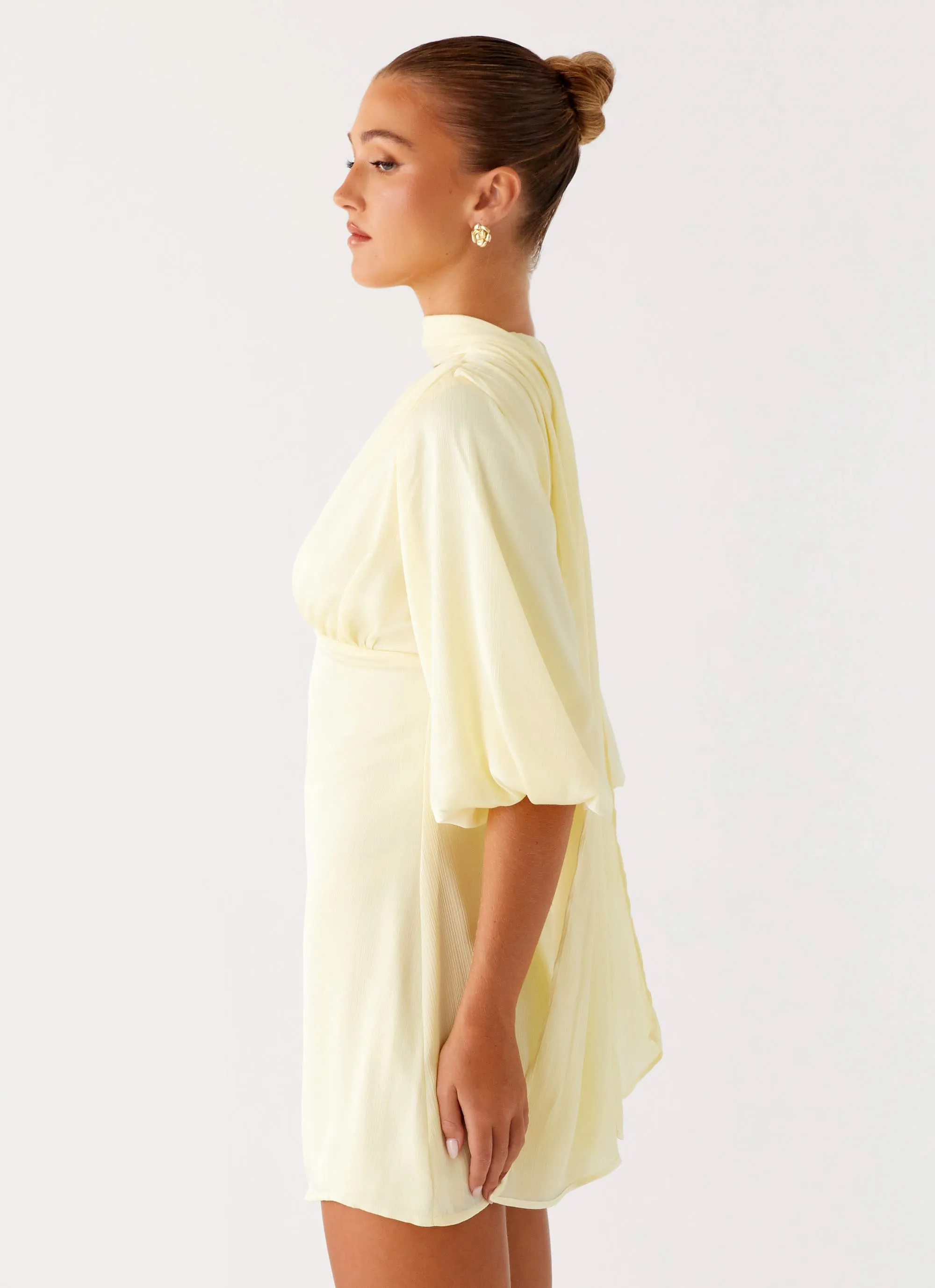 Mary Mini Dress - Yellow sold by Peppermayo product image thumbnail 3