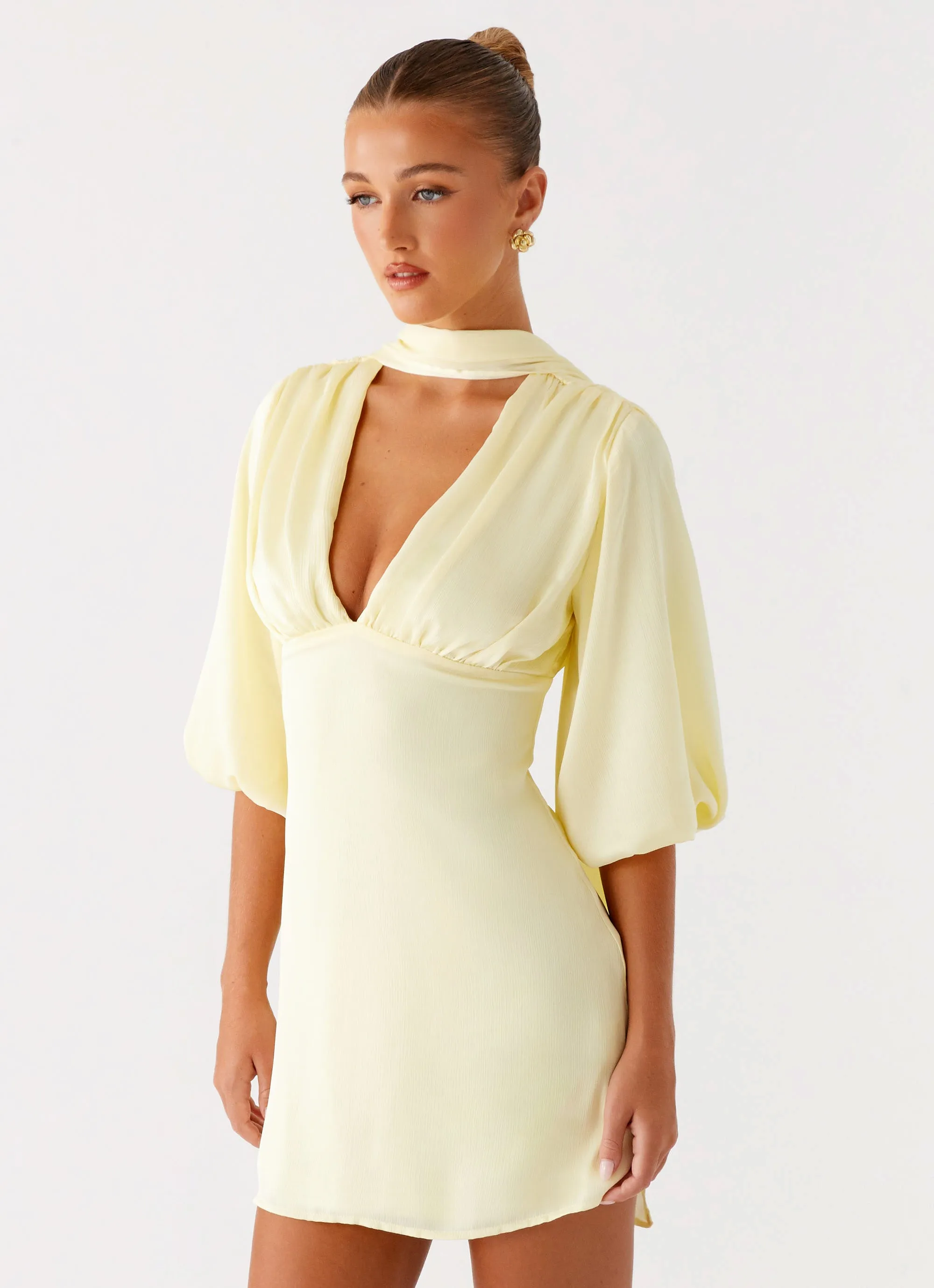 Mary Mini Dress - Yellow sold by Peppermayo product image thumbnail 5