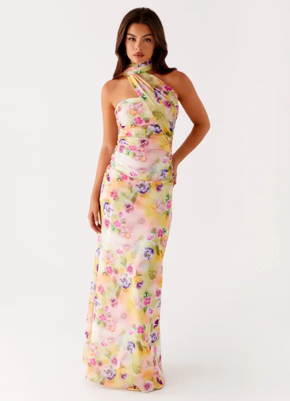 Songbird Maxi Dress - Sunburst Floral sold by Peppermayo