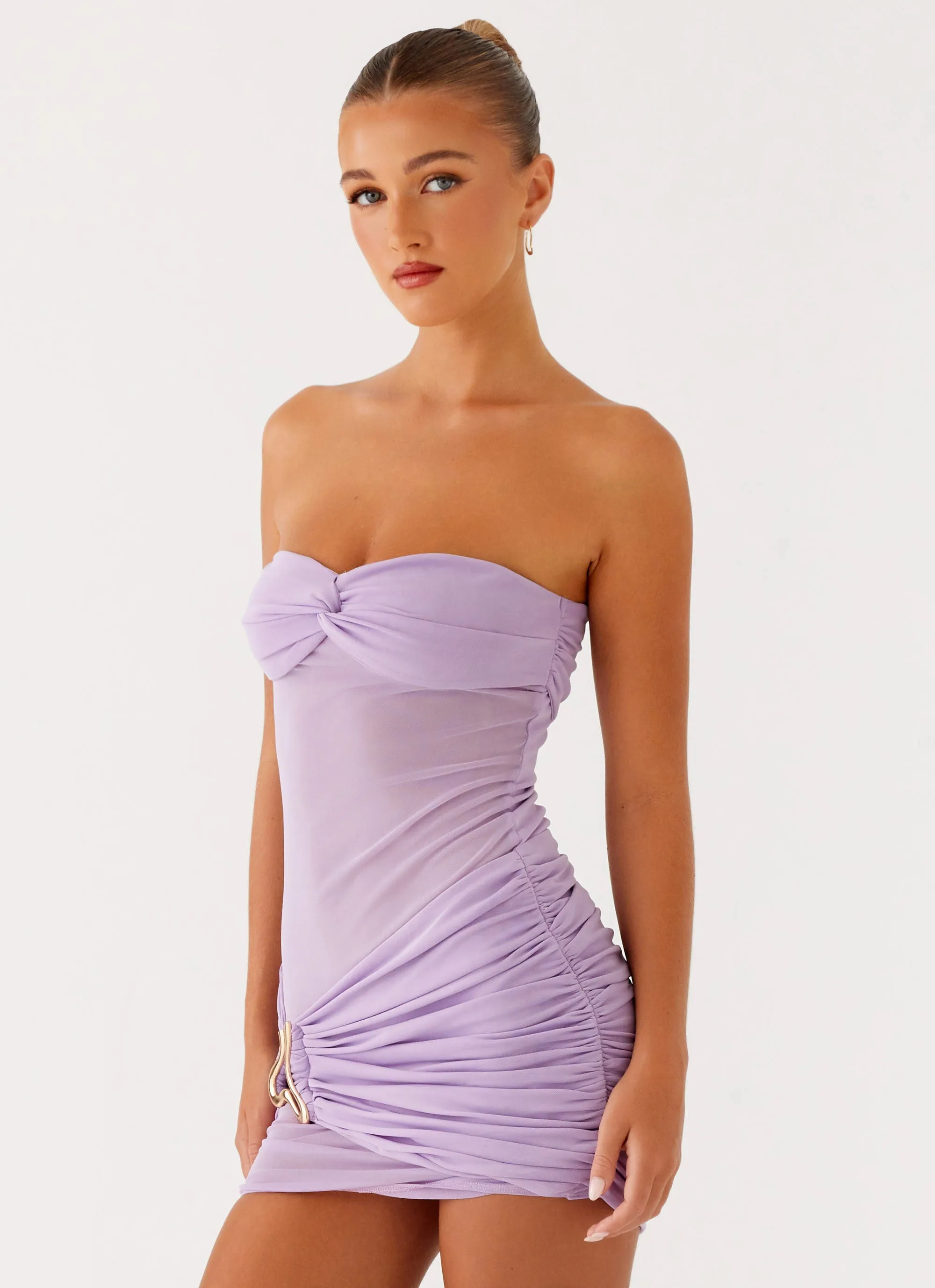 Lilibet Mini Dress - Lilac sold by Peppermayo product image thumbnail 3