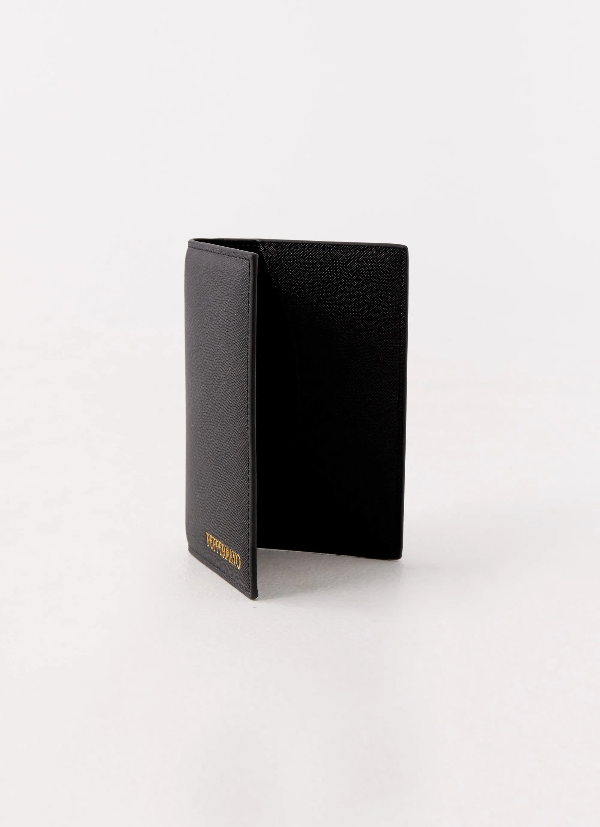 Passport Holder & Luggage Tag Set - Black sold by Peppermayo product image thumbnail 4