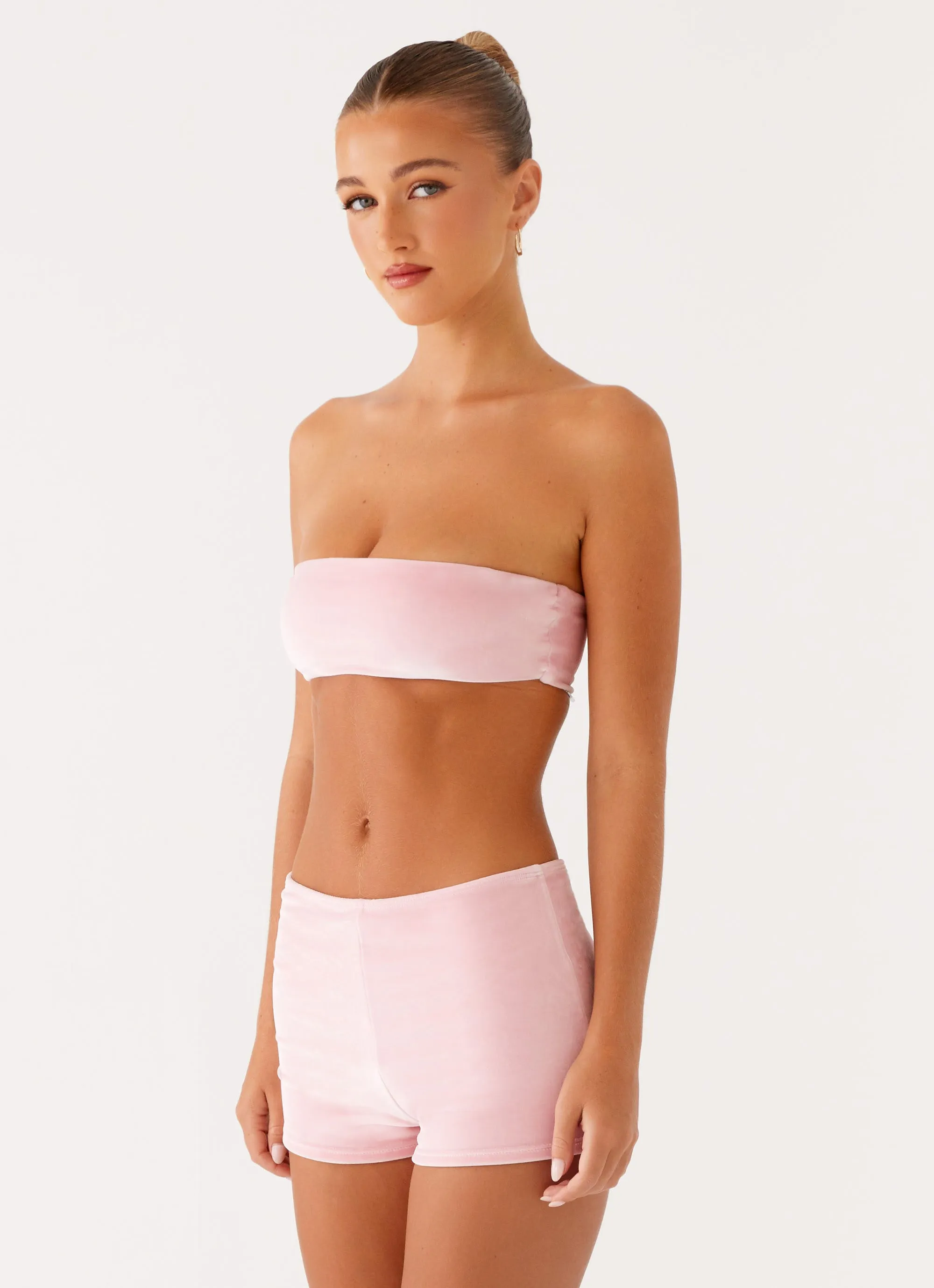 Natalina Bandeau Swim Top - Pink sold by Peppermayo product image thumbnail 4