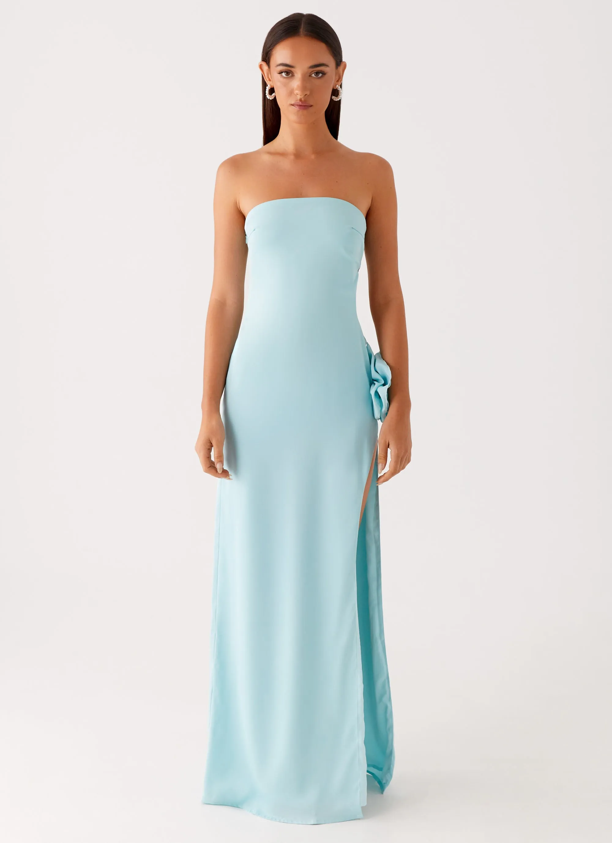 Fenway Strapless Maxi Dress - Mint sold by Peppermayo product image thumbnail 2