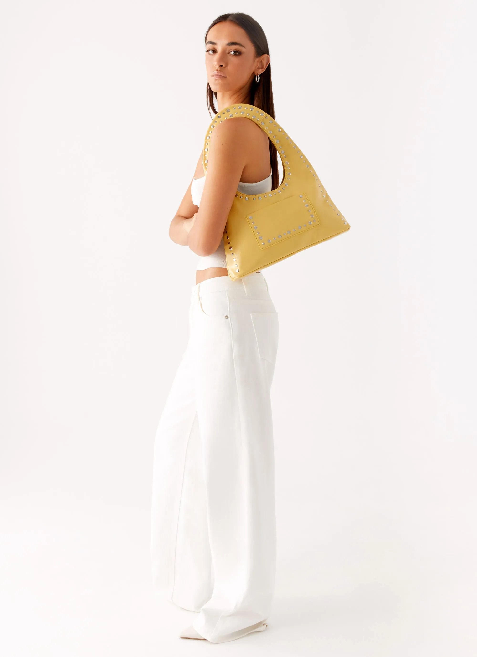 Delaney Shoulder Bag - Yellow sold by Peppermayo product image thumbnail 2