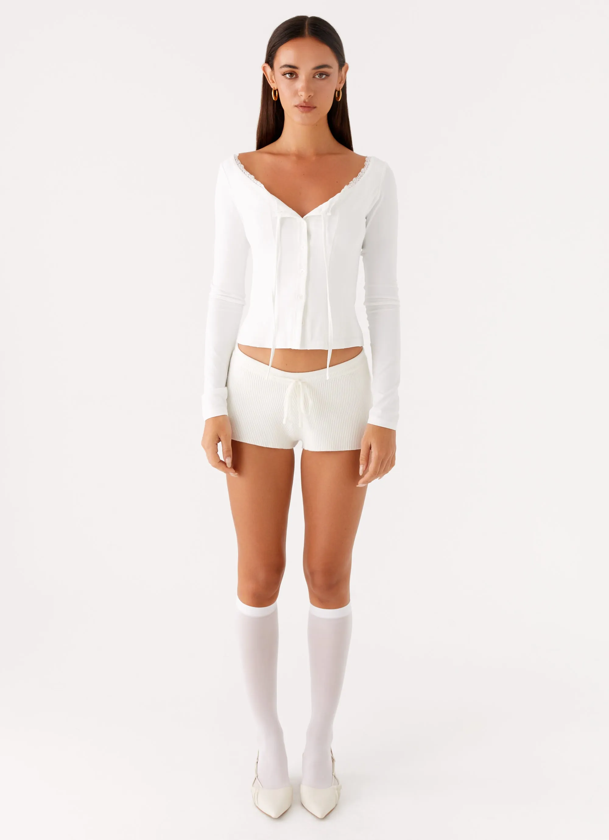 Orbit Stockings - White sold by Peppermayo product image thumbnail 2