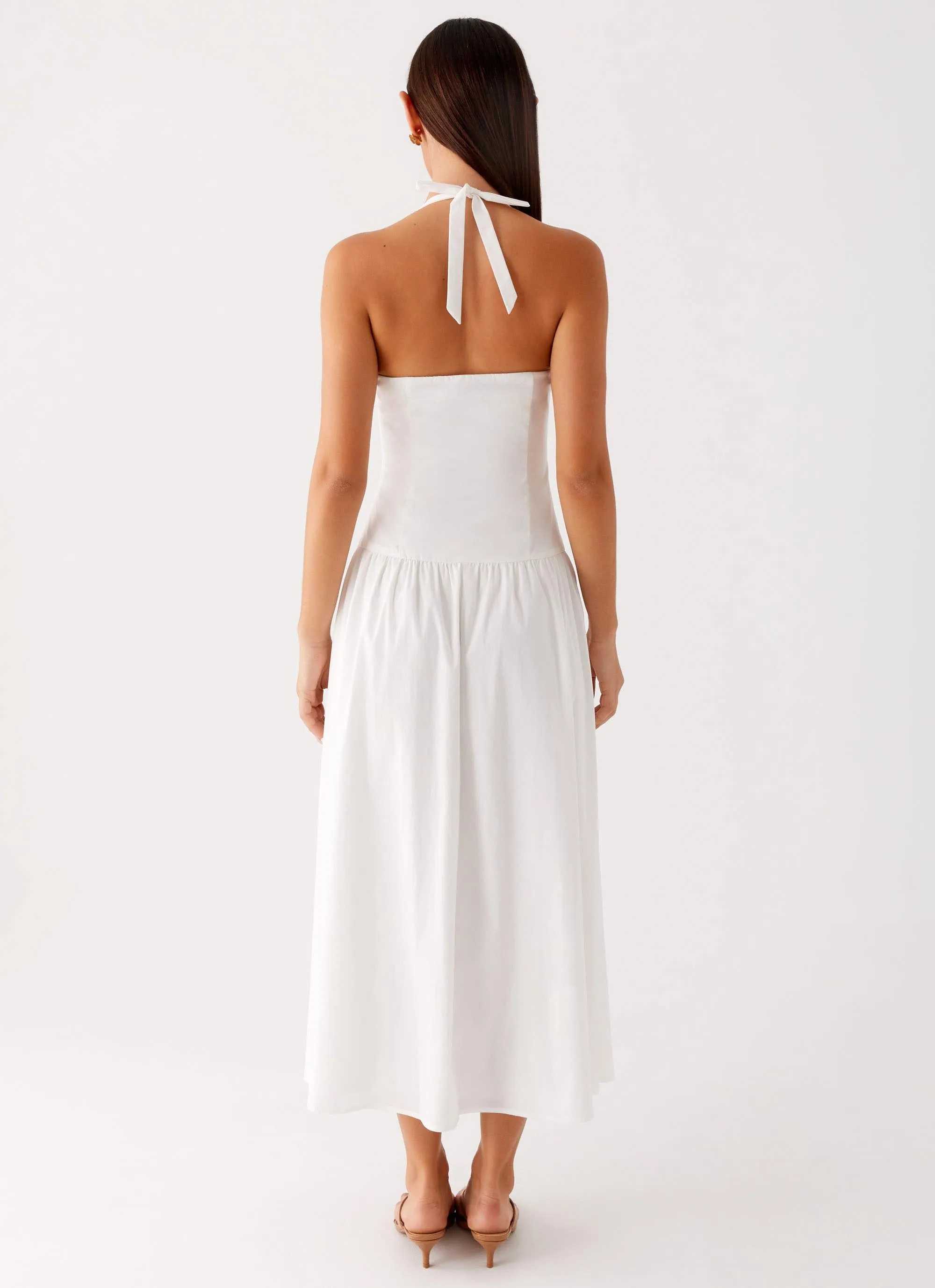 Vento Midi Dress - White sold by Peppermayo product image thumbnail 4