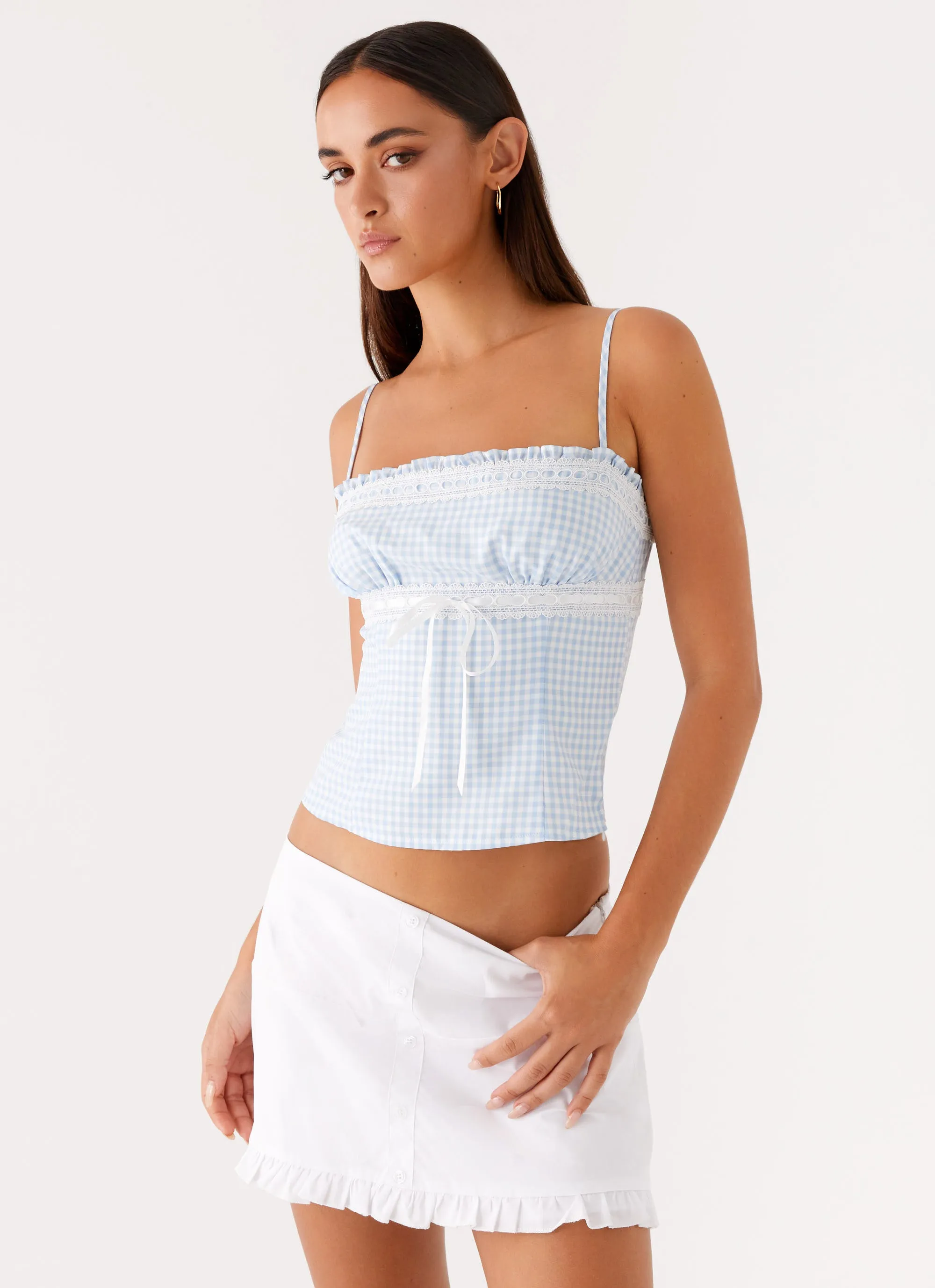 Bristol Mini Skirt - White sold by Peppermayo product image thumbnail 3