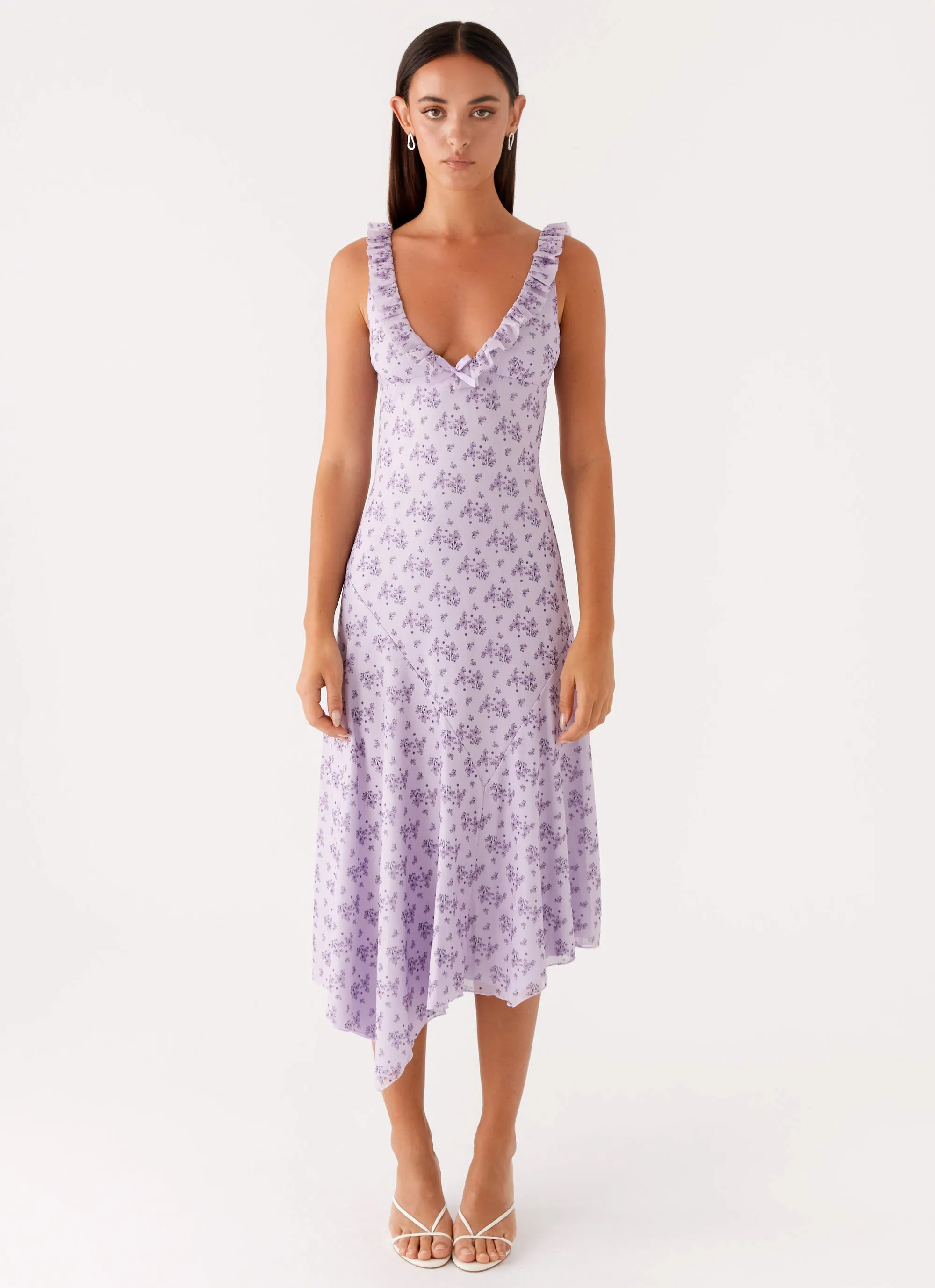 Asteri Midi Dress - Lavender Meadow sold by Peppermayo product image thumbnail 2