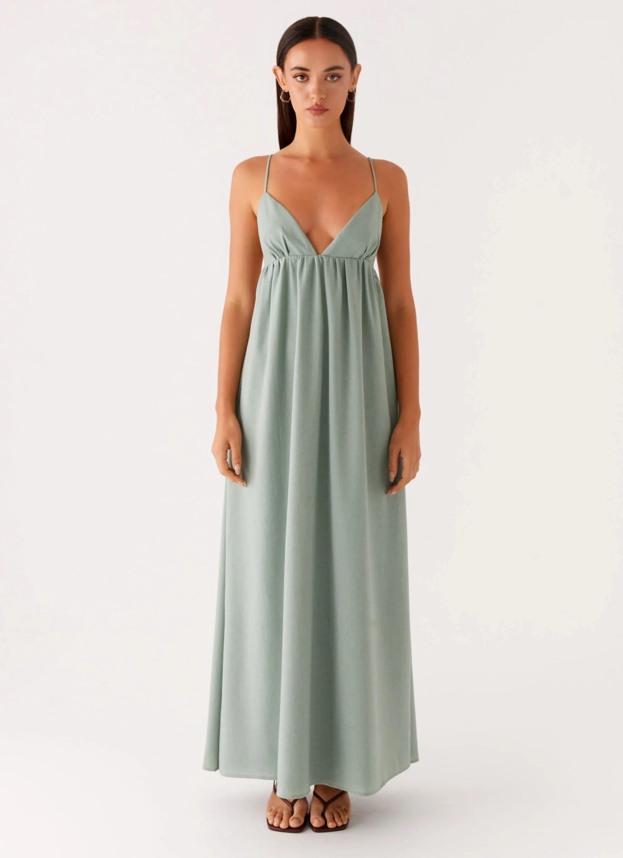 Greer Maxi Dress - Sage sold by Peppermayo product image thumbnail 2