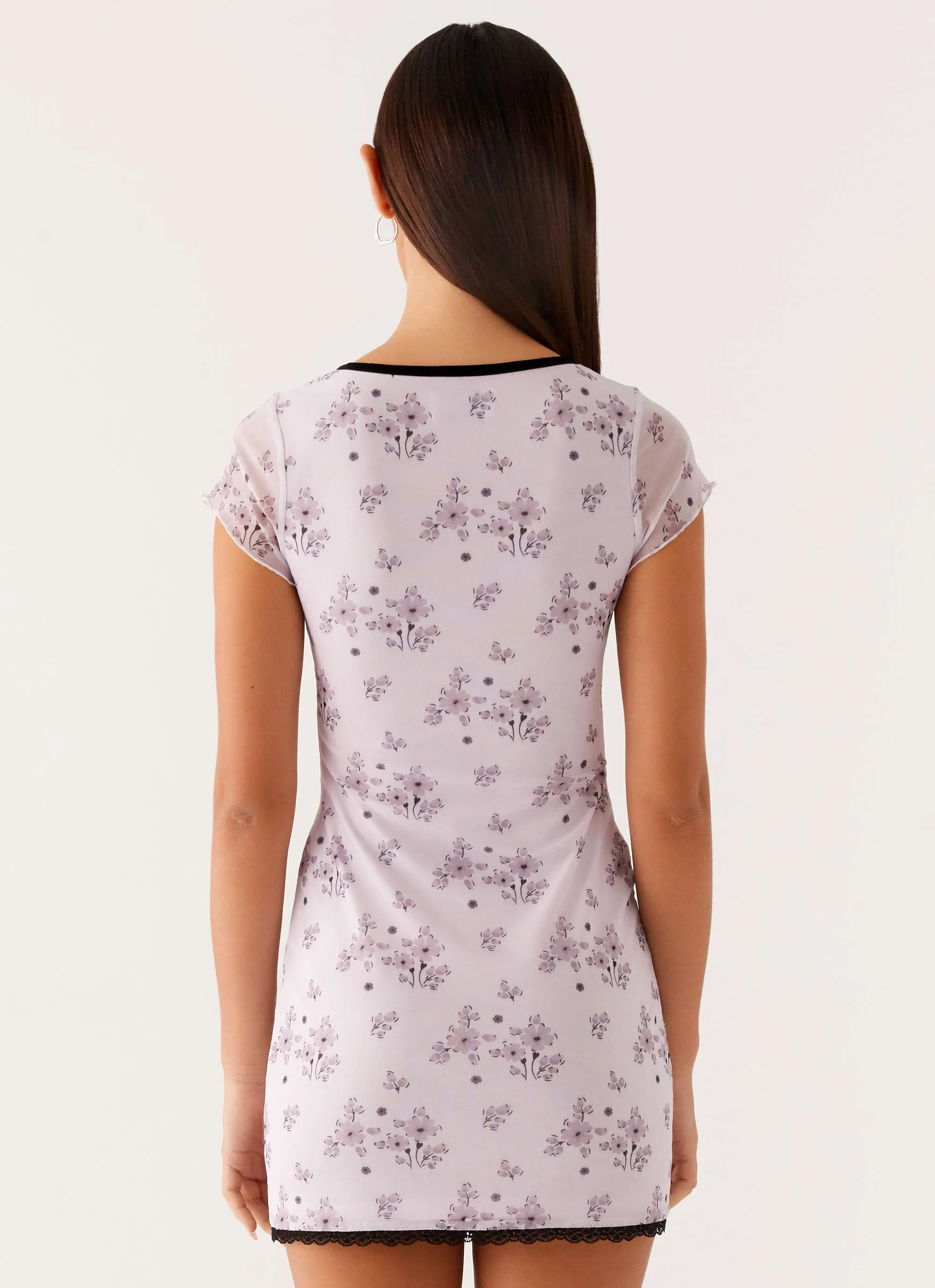 Rocca Mini Dress - Lavender Meadow sold by Peppermayo product image thumbnail 4