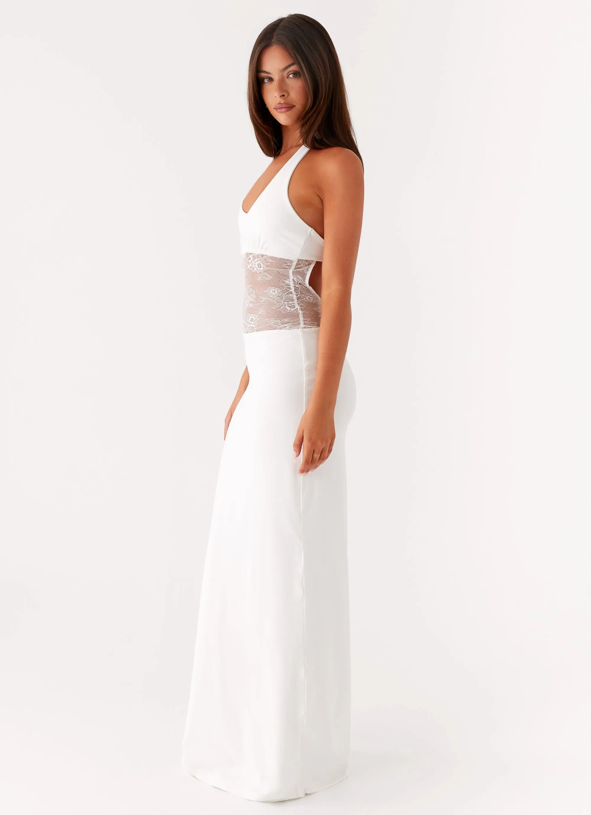 Main Focus Maxi Dress - White sold by Peppermayo product image thumbnail 3