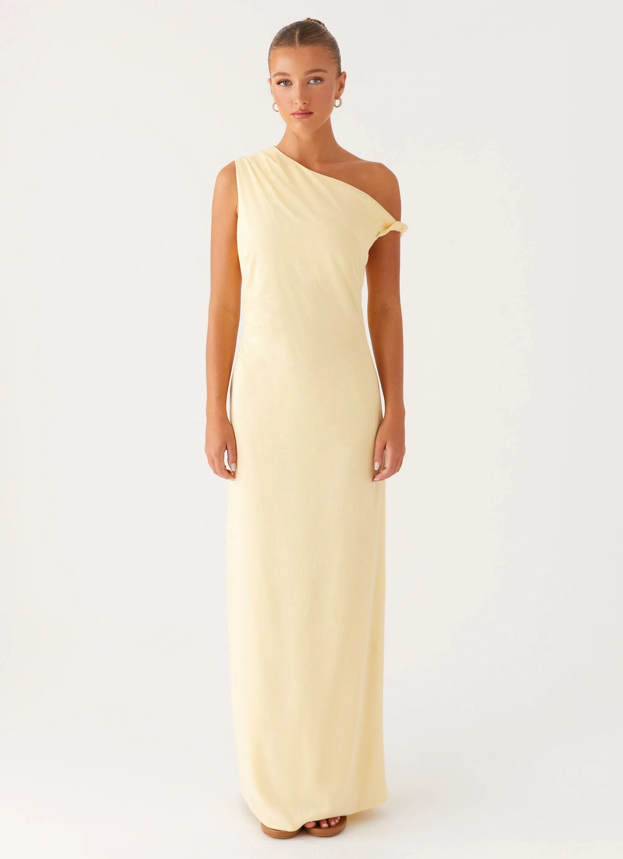 Mckenna Maxi Dress - Yellow sold by Peppermayo product image thumbnail 2