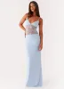 Envy Maxi Dress - Blue sold by Peppermayo