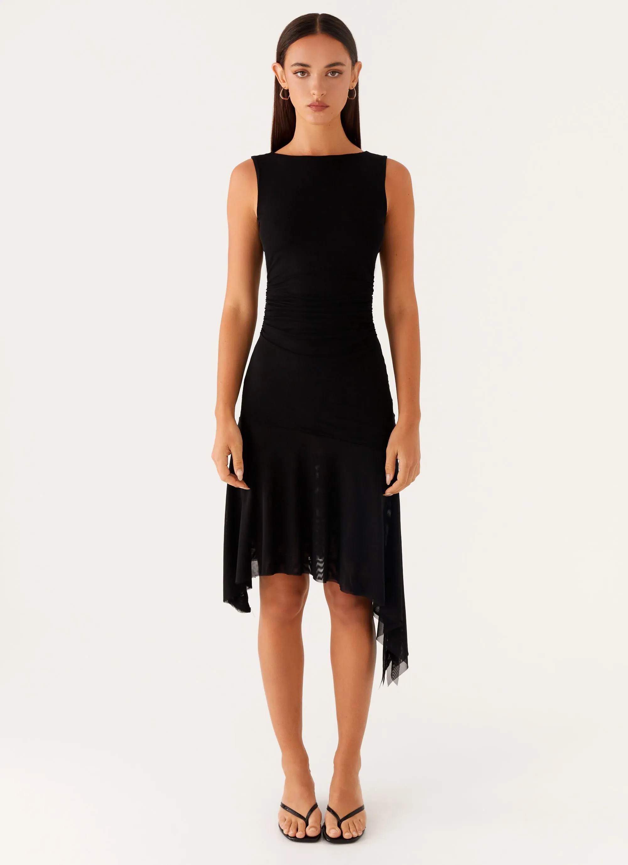 Winona Midi Dress - Black sold by Peppermayo product image thumbnail 2