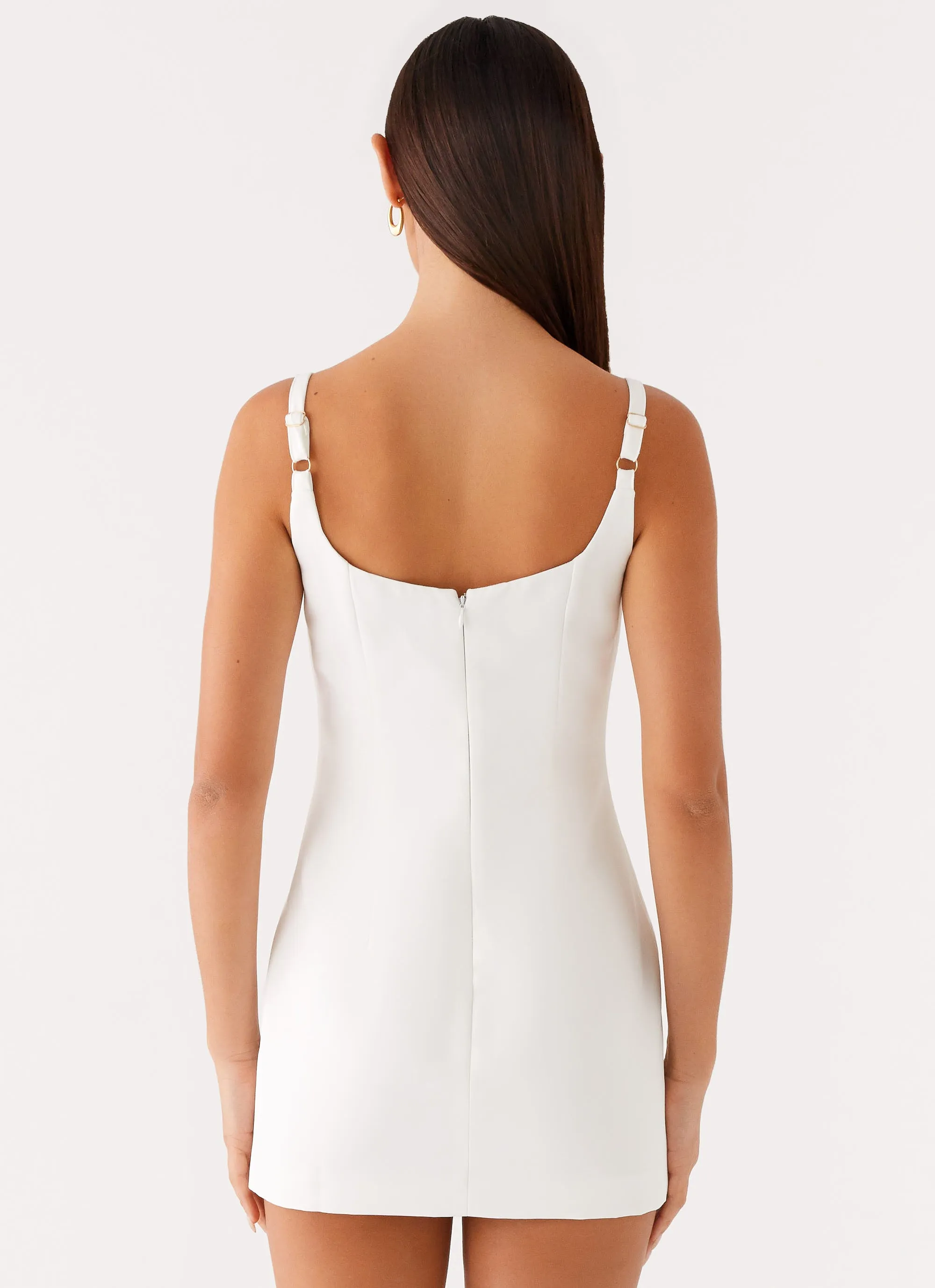 Aretha Mini Dress - White sold by Peppermayo product image thumbnail 3