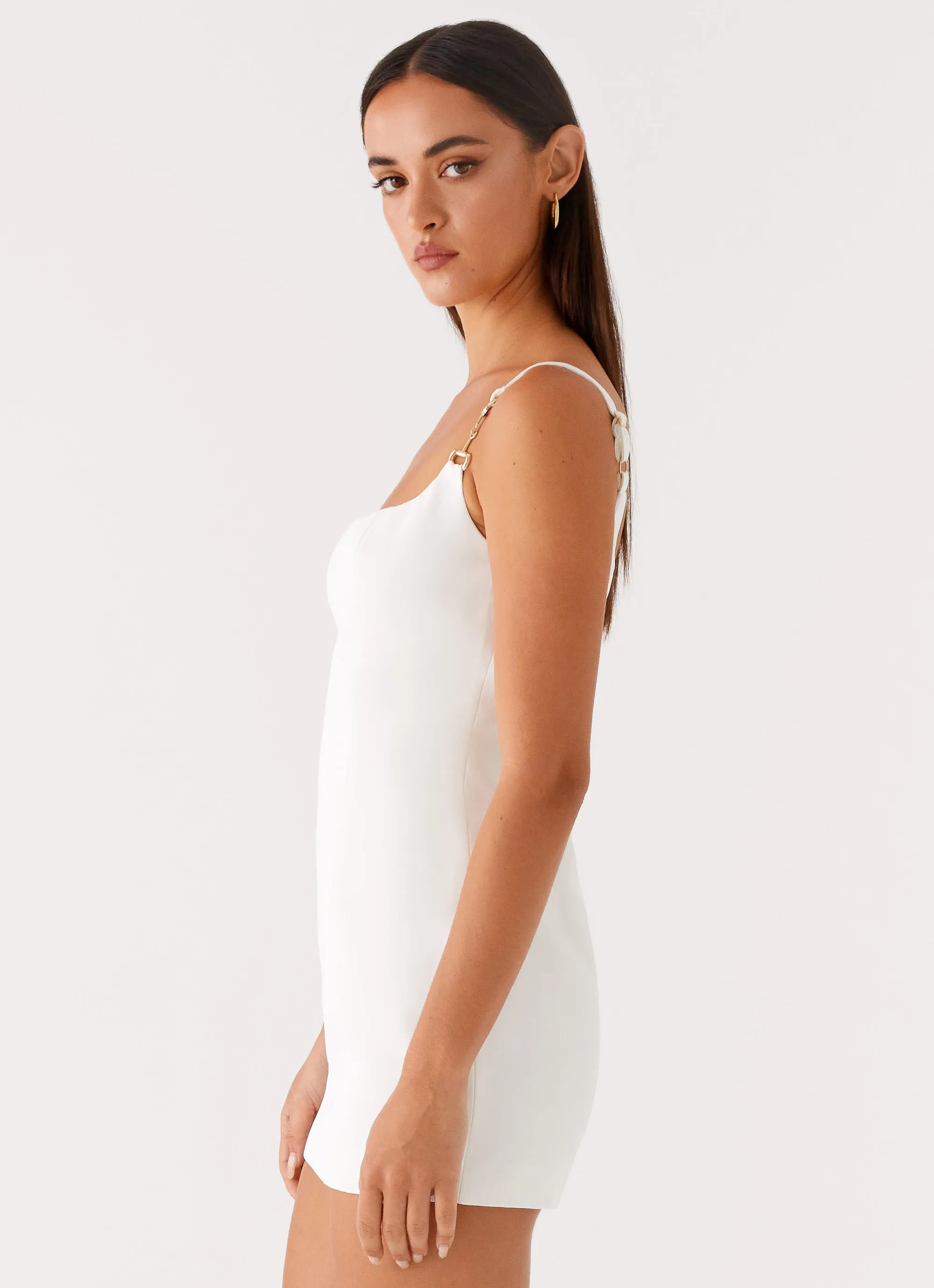 Aretha Mini Dress - White sold by Peppermayo product image thumbnail 2