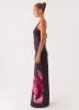 Griselda Maxi Dress - Dark Chocolate sold by Peppermayo