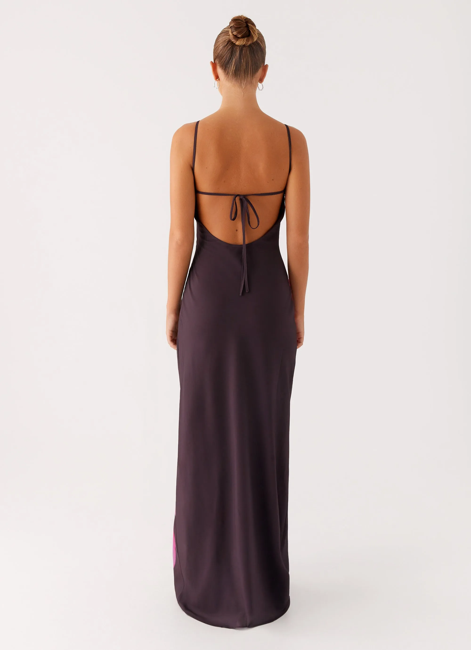 Griselda Maxi Dress - Dark Chocolate sold by Peppermayo product image thumbnail 4
