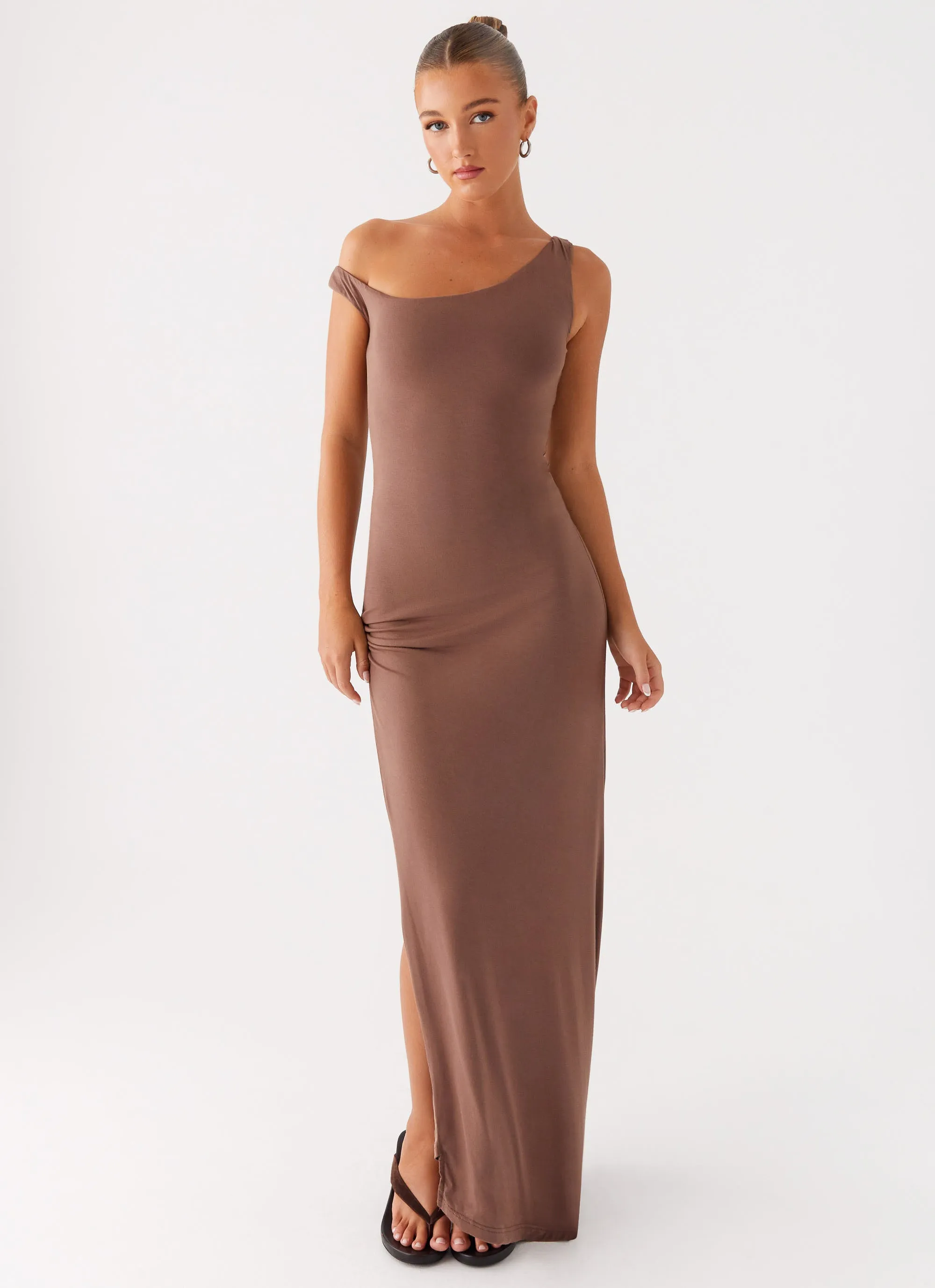 Dalla Maxi Dress - Dark Chocolate sold by Peppermayo product image thumbnail 5