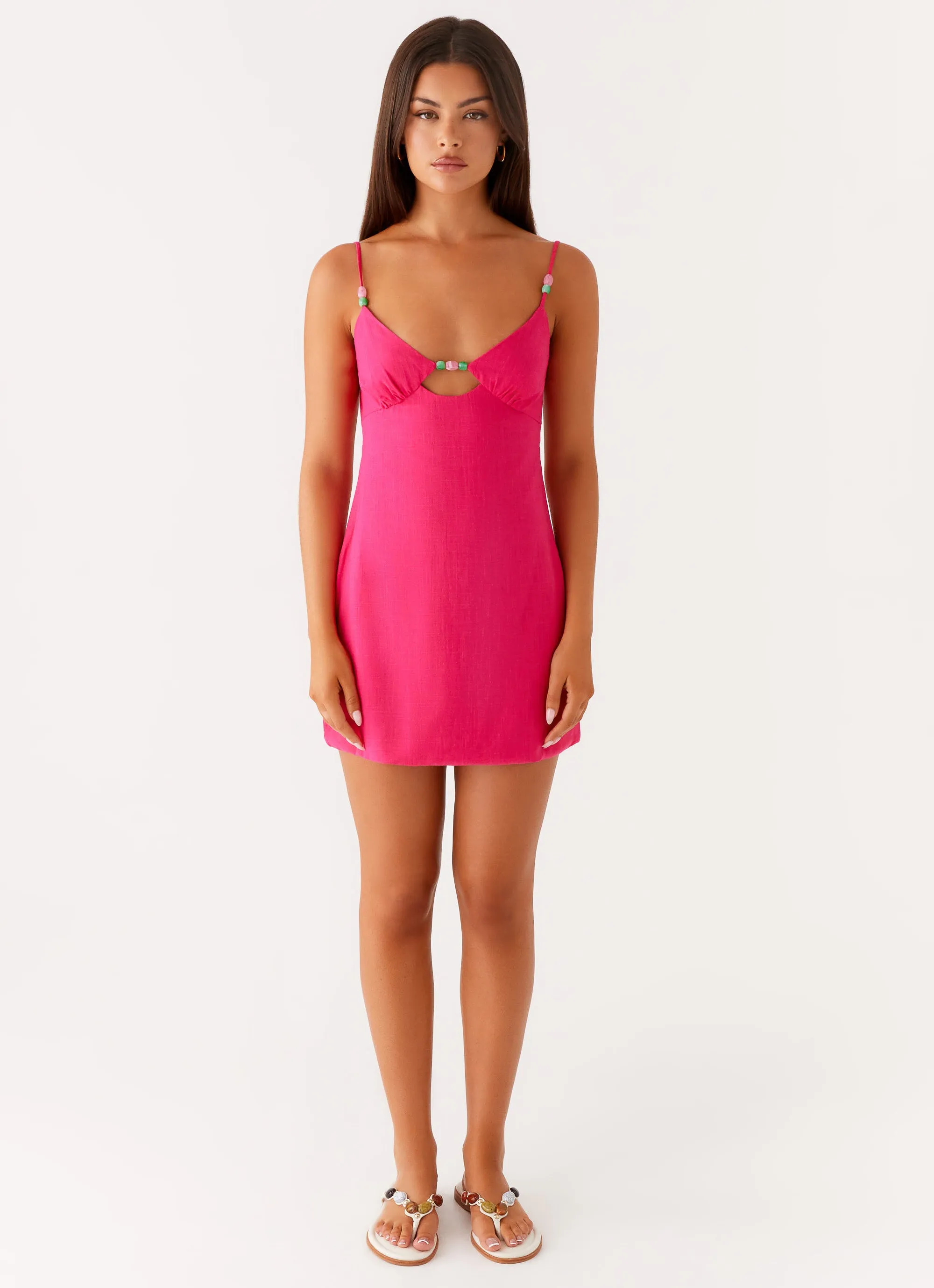 Vander Mini Dress - Fuchsia sold by Peppermayo product image thumbnail 2