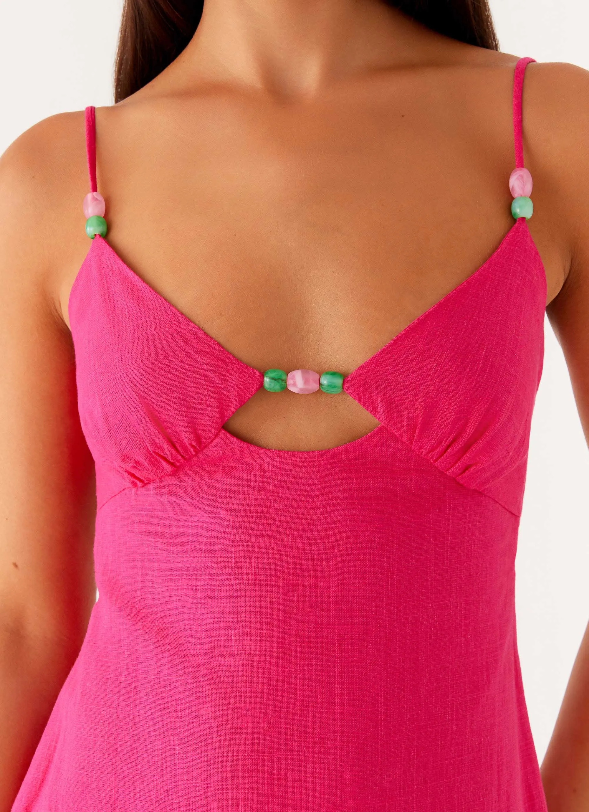 Vander Mini Dress - Fuchsia sold by Peppermayo product image thumbnail 5