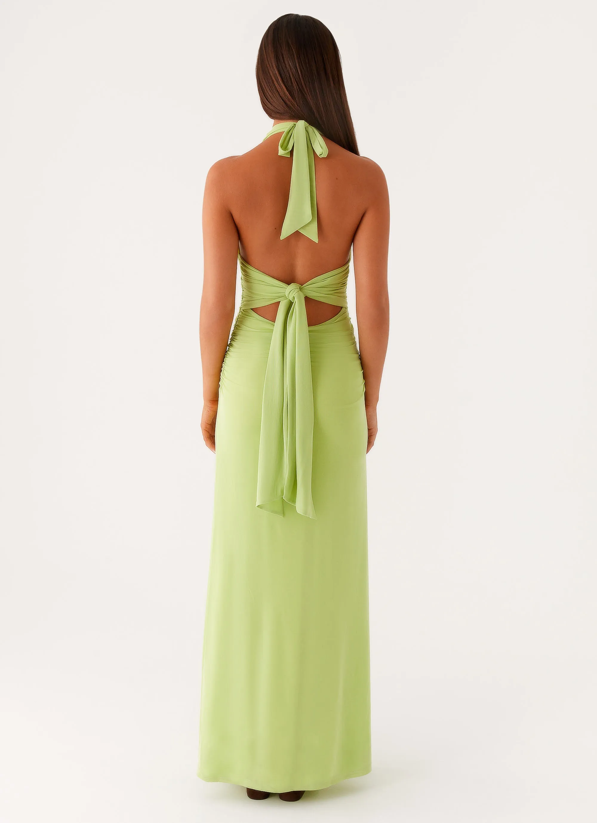 Kerrie Maxi Dress - Lime sold by Peppermayo product image thumbnail 3