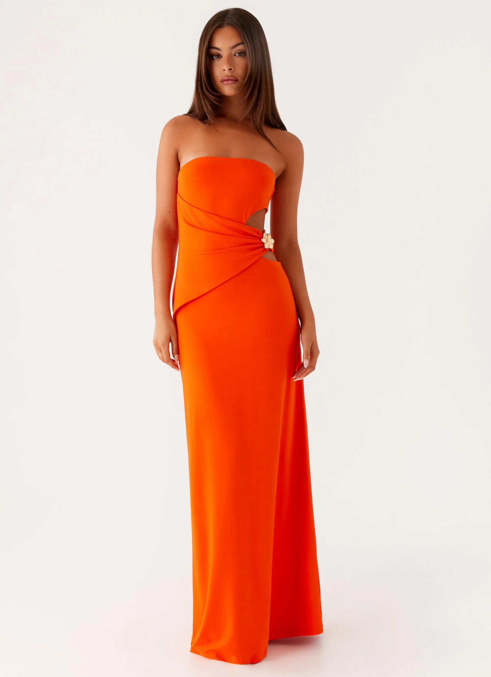 Anetta Maxi Dress - Orange sold by Peppermayo product image thumbnail 5