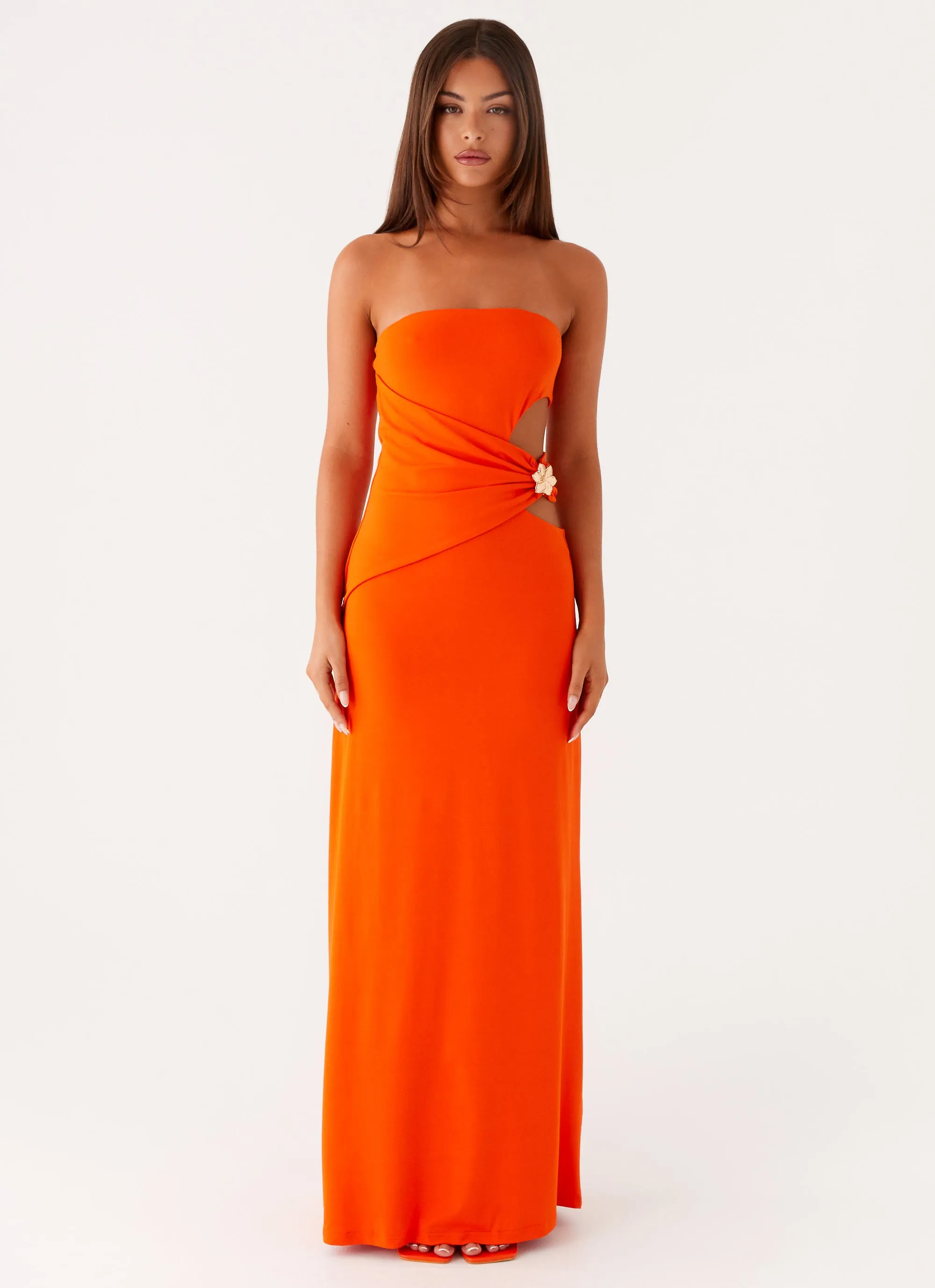 Anetta Maxi Dress - Orange sold by Peppermayo product image thumbnail 2
