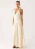Val Maxi Dress - Lemon sold by Peppermayo