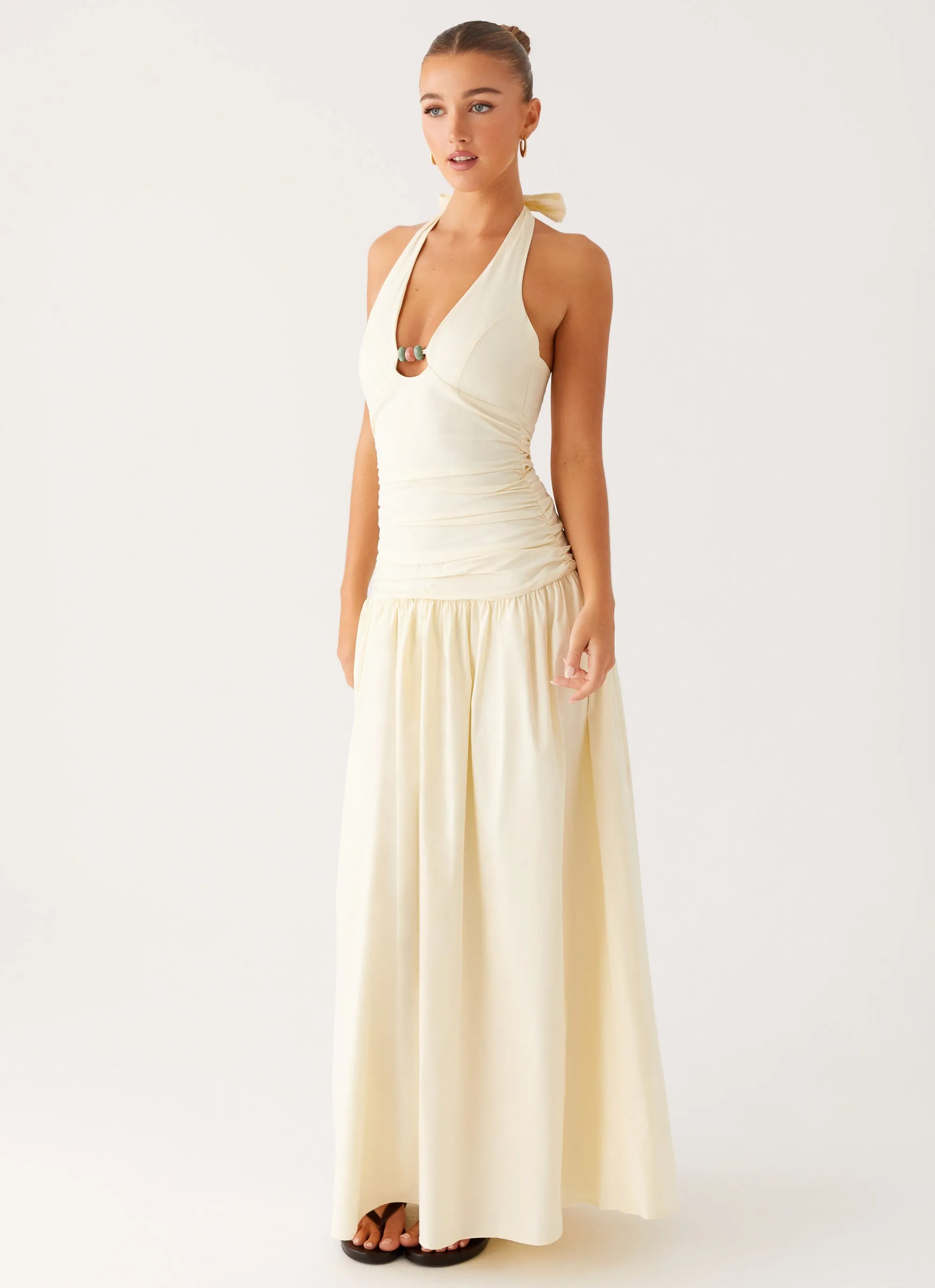 Val Maxi Dress - Lemon sold by Peppermayo product image thumbnail 4