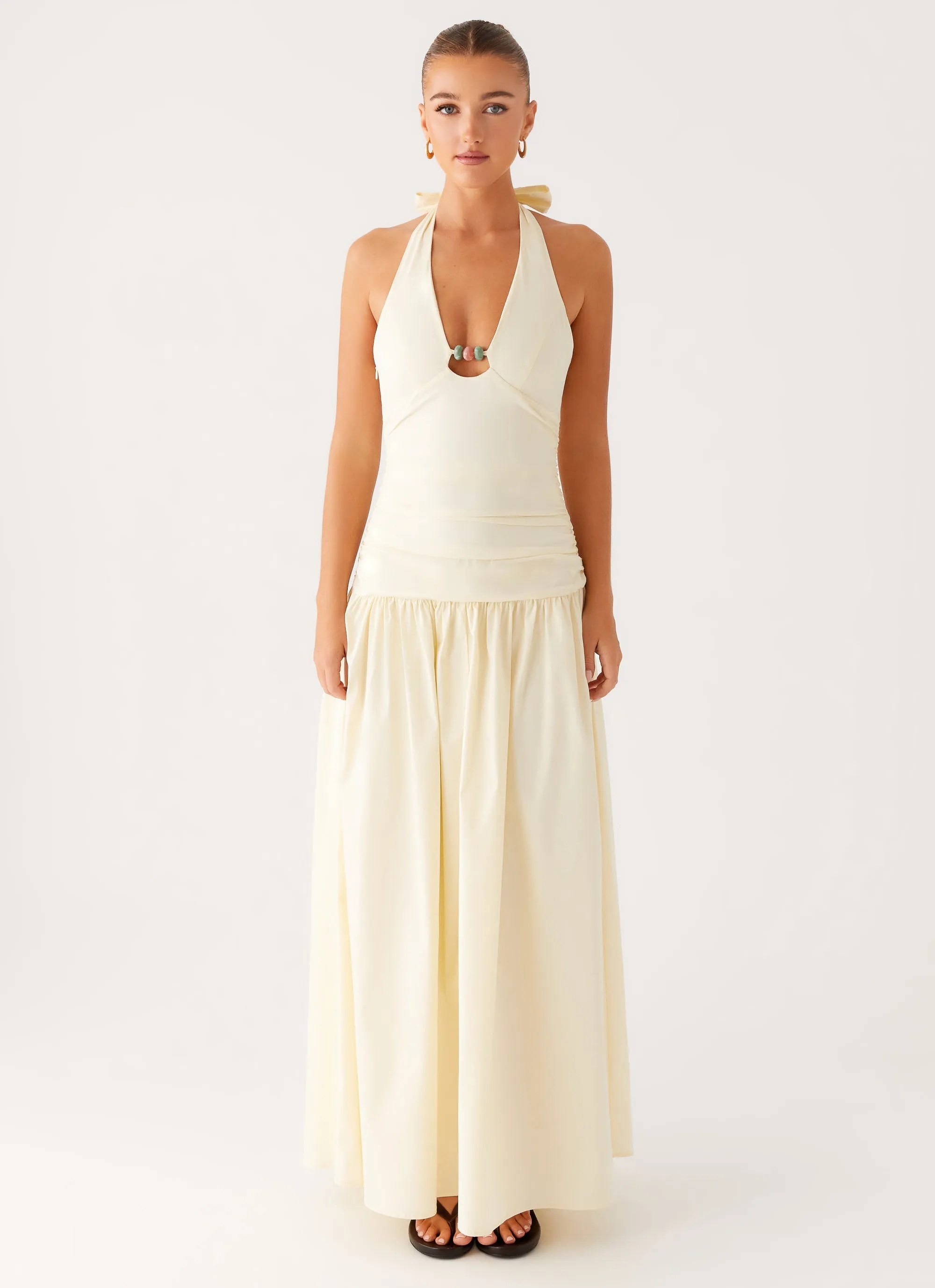 Val Maxi Dress - Lemon sold by Peppermayo product image thumbnail 2