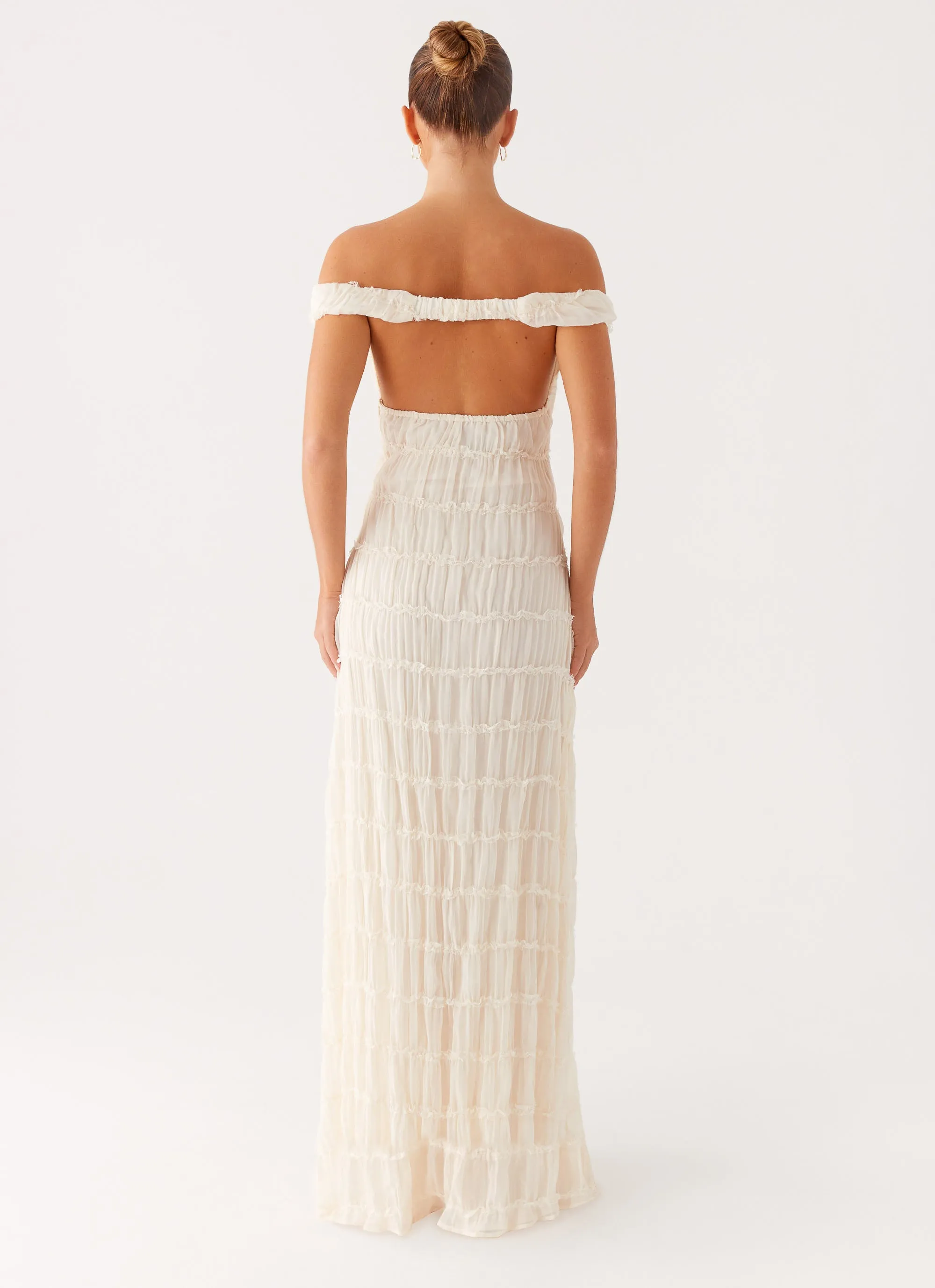 Embrace Maxi Dress - Ivory sold by Peppermayo product image thumbnail 4