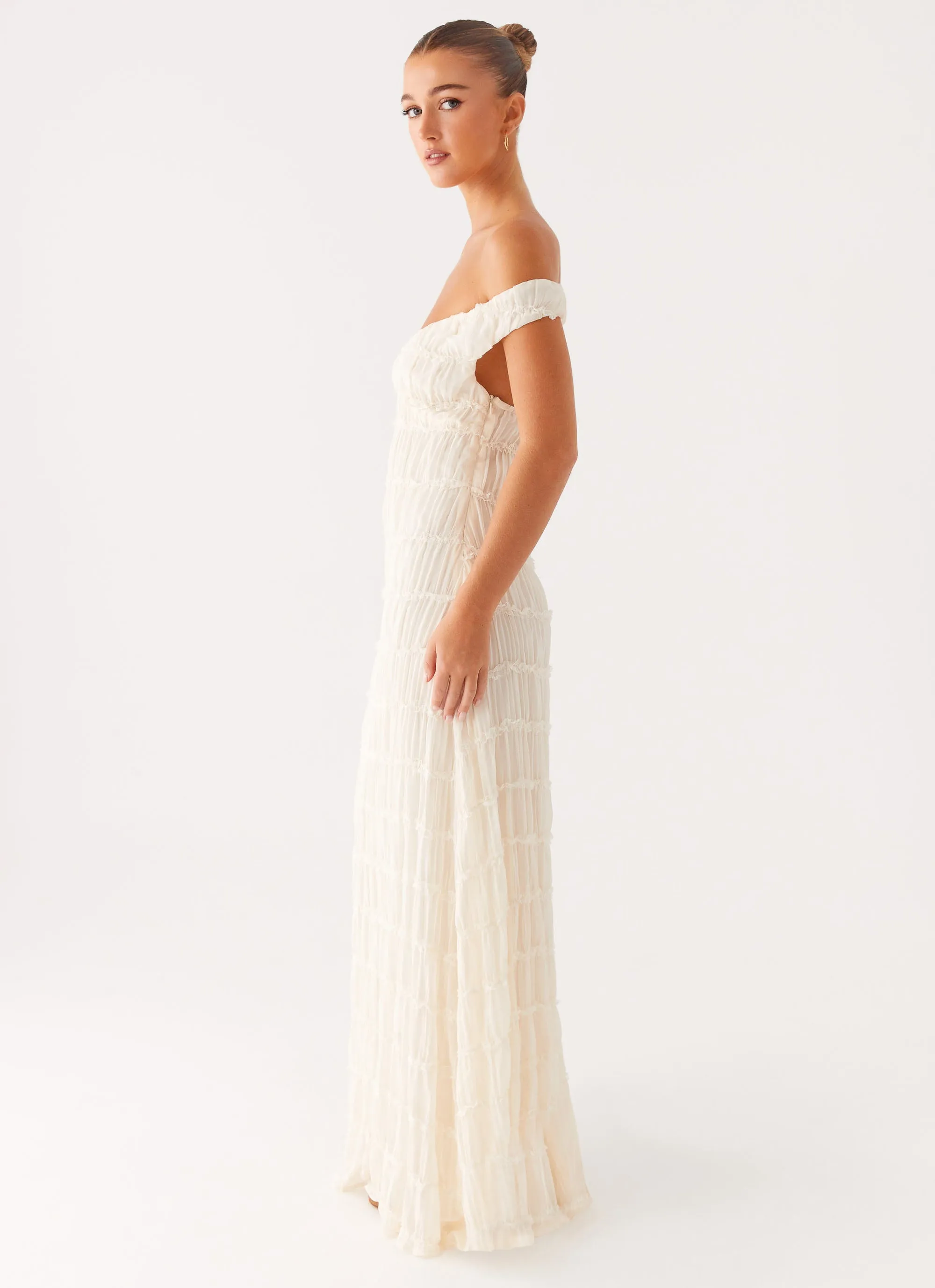 Embrace Maxi Dress - Ivory sold by Peppermayo product image thumbnail 5