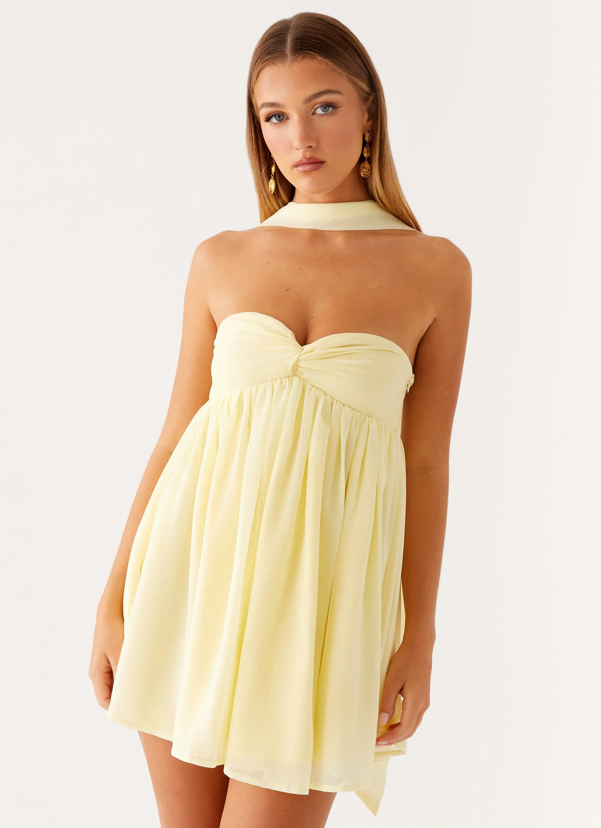 Saturn Mini Dress - Yellow sold by Peppermayo product image thumbnail 5