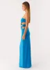 Anetta Maxi Dress - Royal Blue sold by Peppermayo