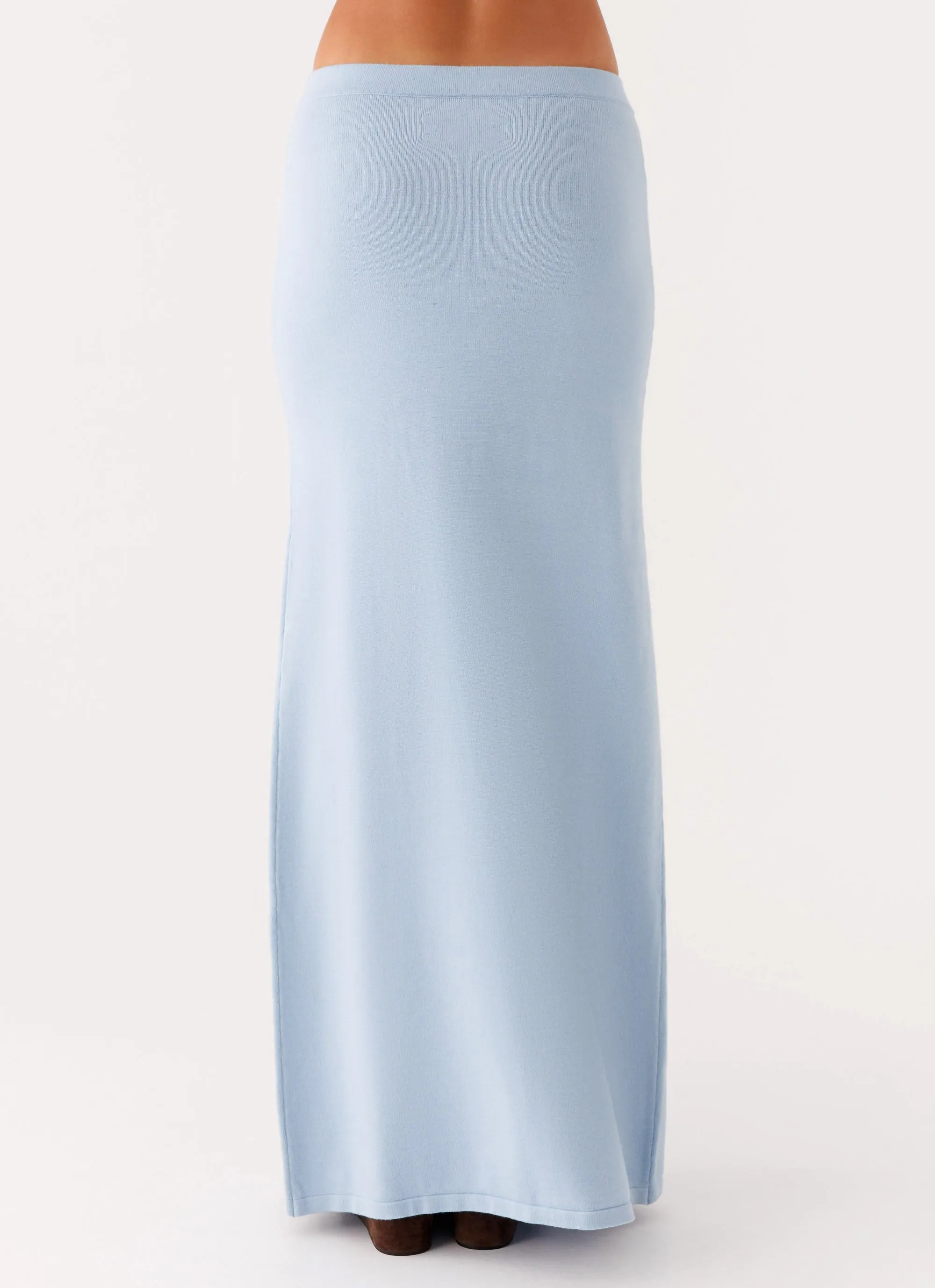Anastasia Knit Maxi Skirt - Blue sold by Peppermayo product image thumbnail 3