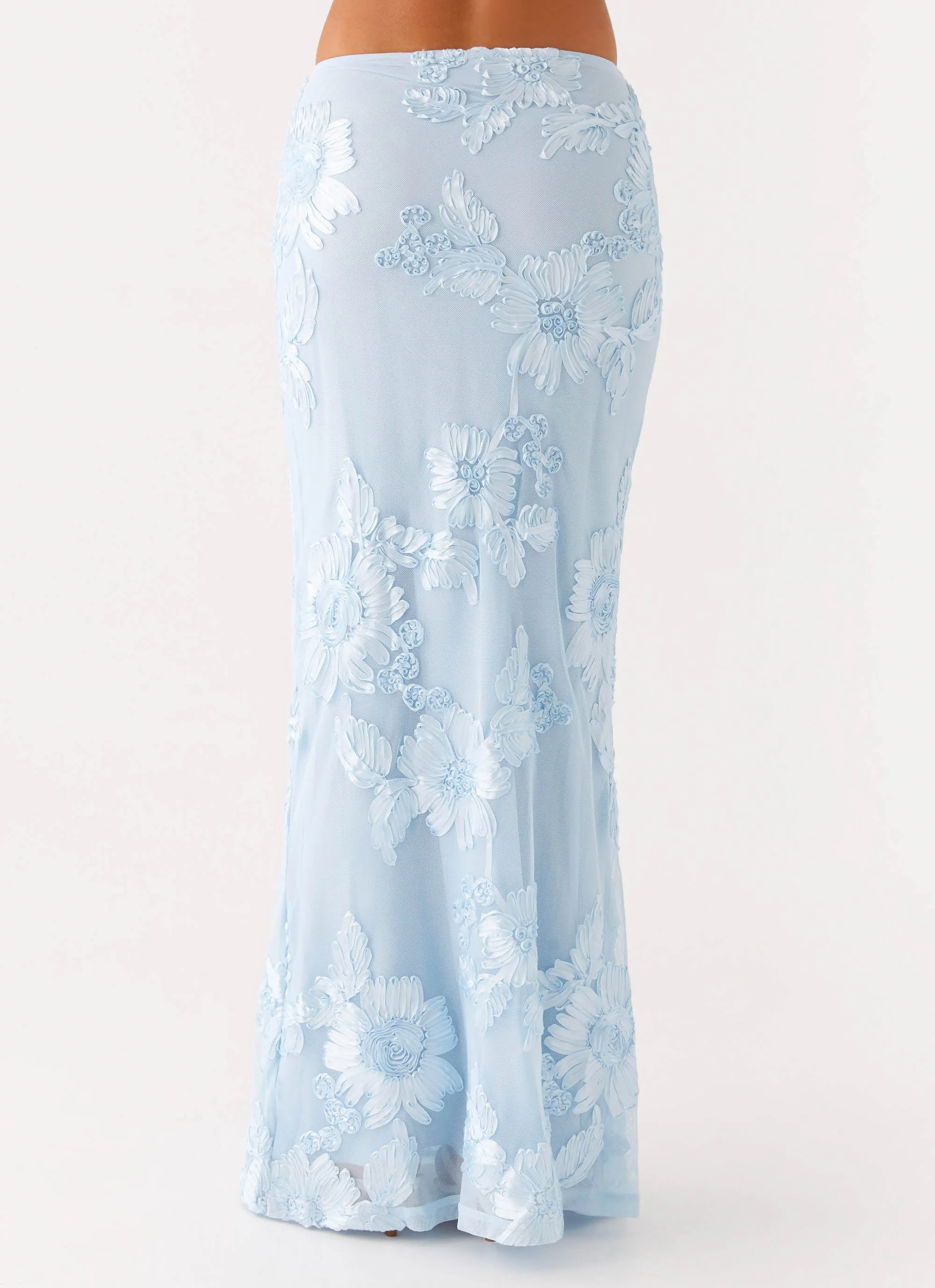 Radiate Maxi Skirt - Blue sold by Peppermayo product image thumbnail 3