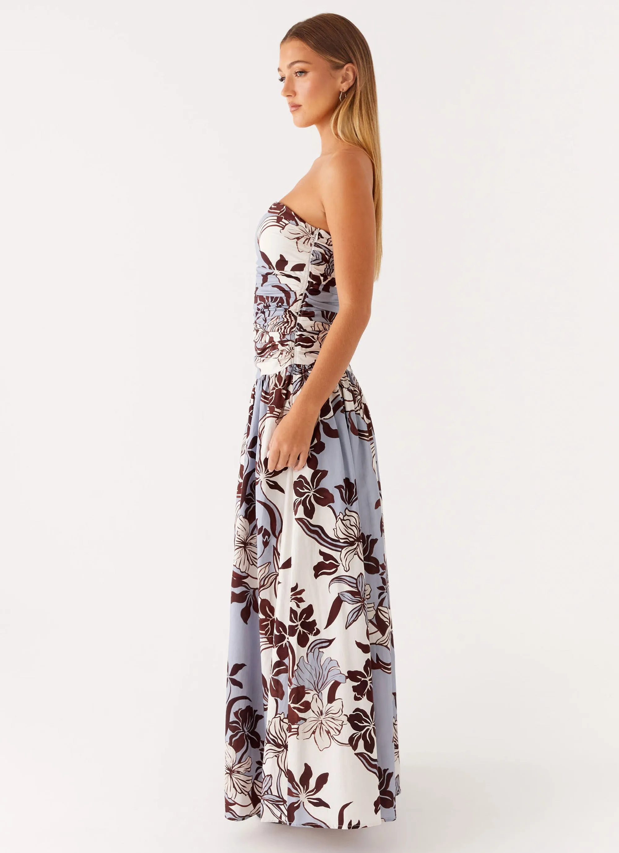 Carmel Maxi Dress - Bluewood Blossom sold by Peppermayo product image thumbnail 2