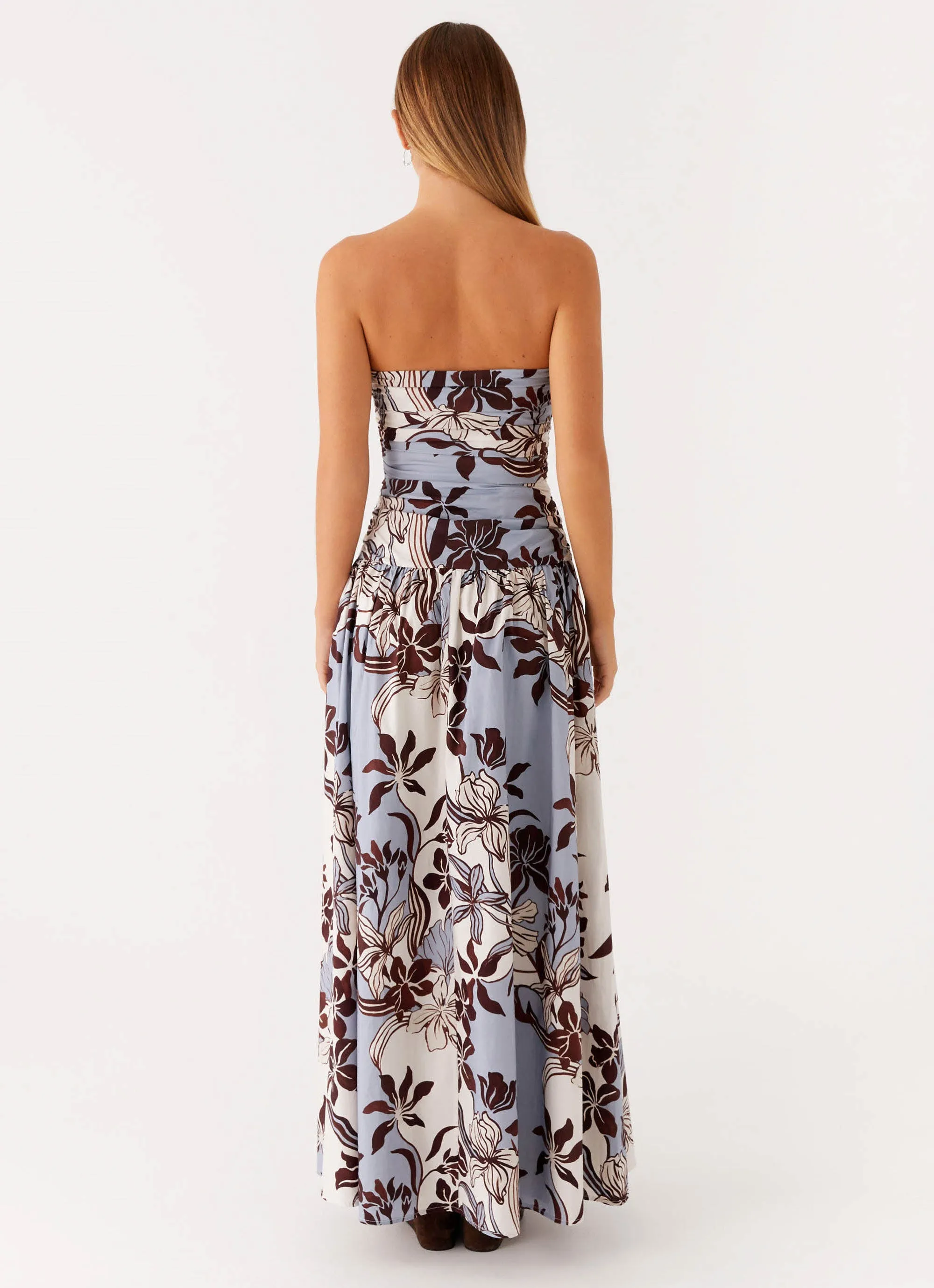 Carmel Maxi Dress - Bluewood Blossom sold by Peppermayo product image thumbnail 3