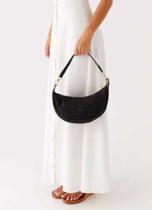 Ayana Shoulder Bag - Black sold by Peppermayo