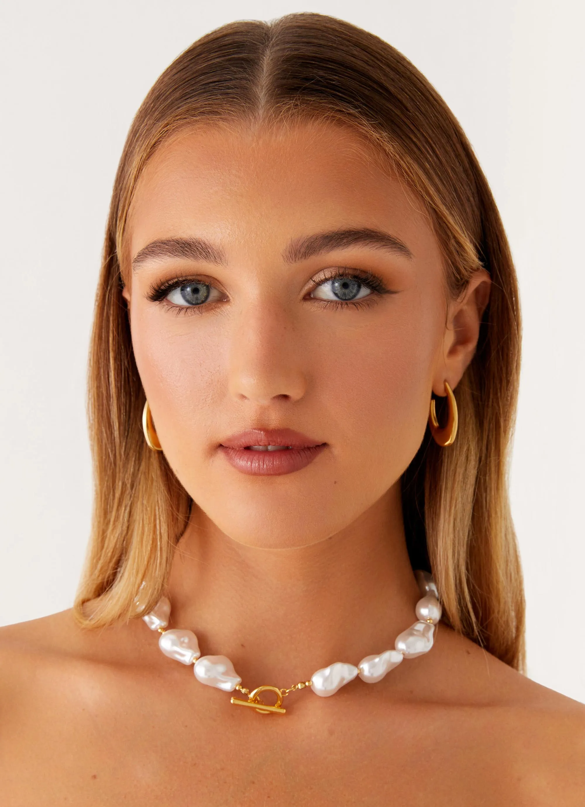 Angelie Necklace - Pearl sold by Peppermayo product image thumbnail 4