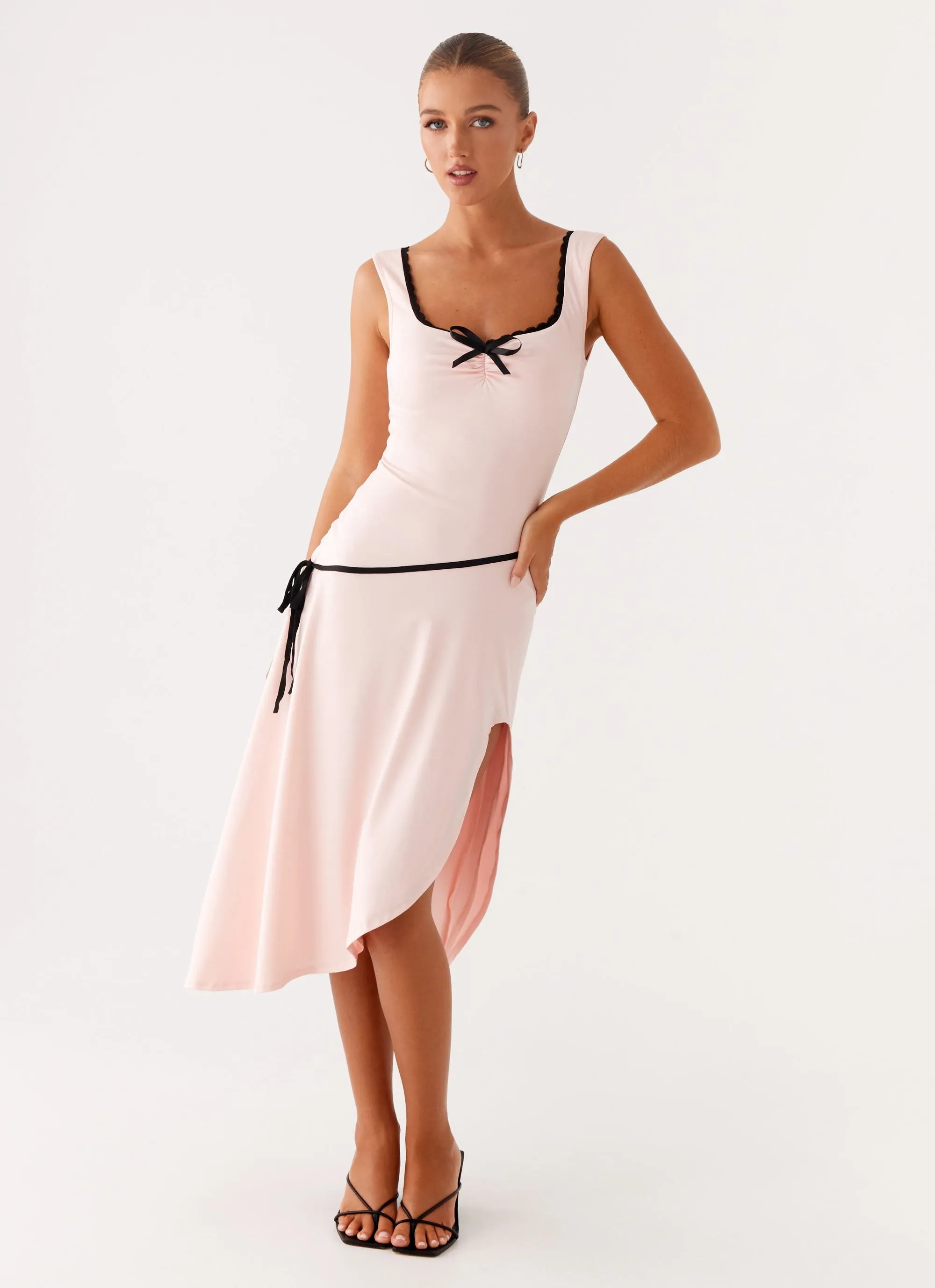 Darlene Midi Dress - Pink sold by Peppermayo product image thumbnail 4