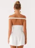 Cavella Mini Dress - White sold by Peppermayo