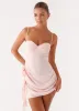 Keeks Mini Dress - Pink sold by Peppermayo
