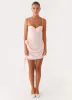 Keeks Mini Dress - Pink sold by Peppermayo