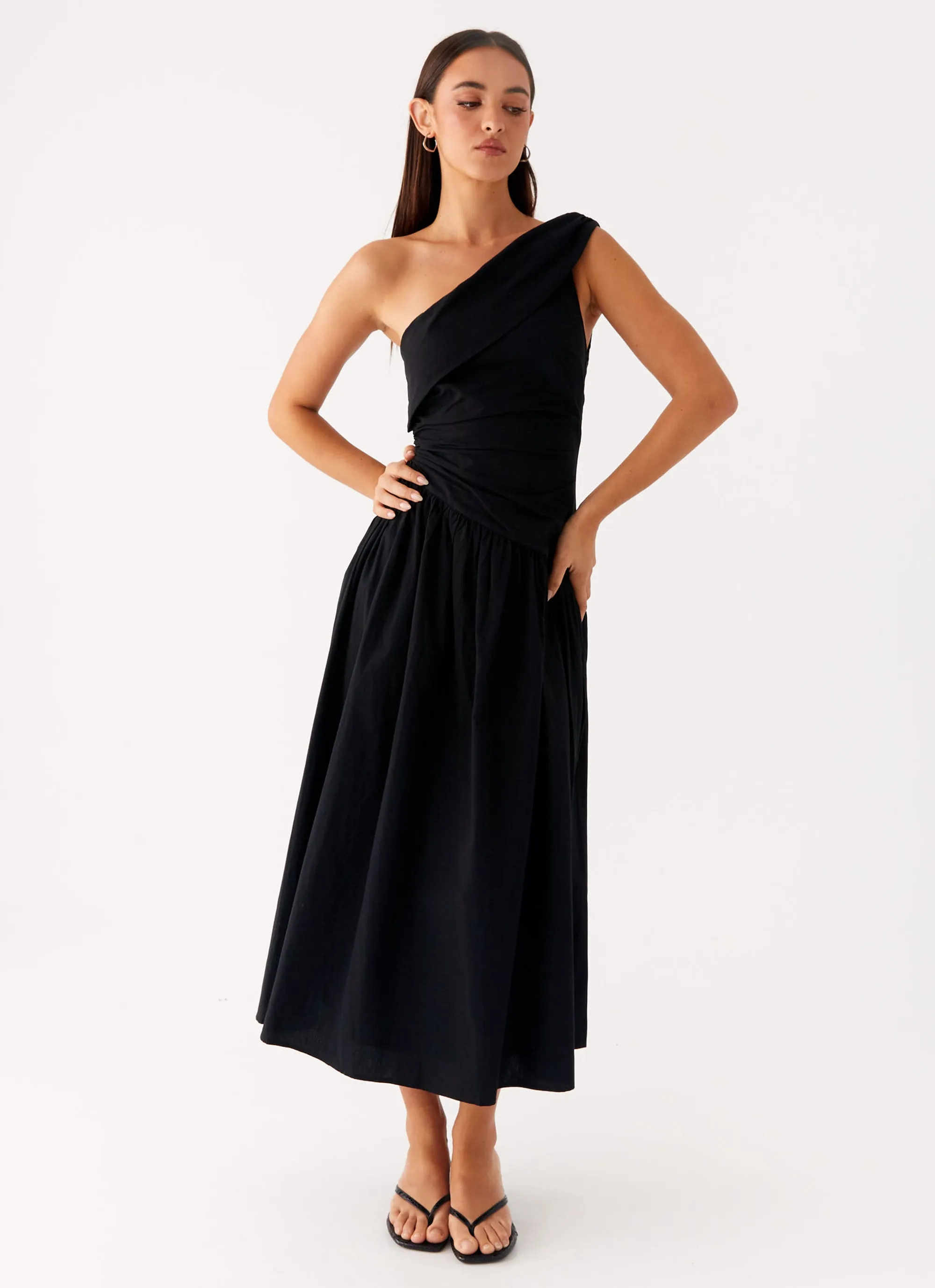 Janessa Midi Dress - Black sold by Peppermayo product image thumbnail 3