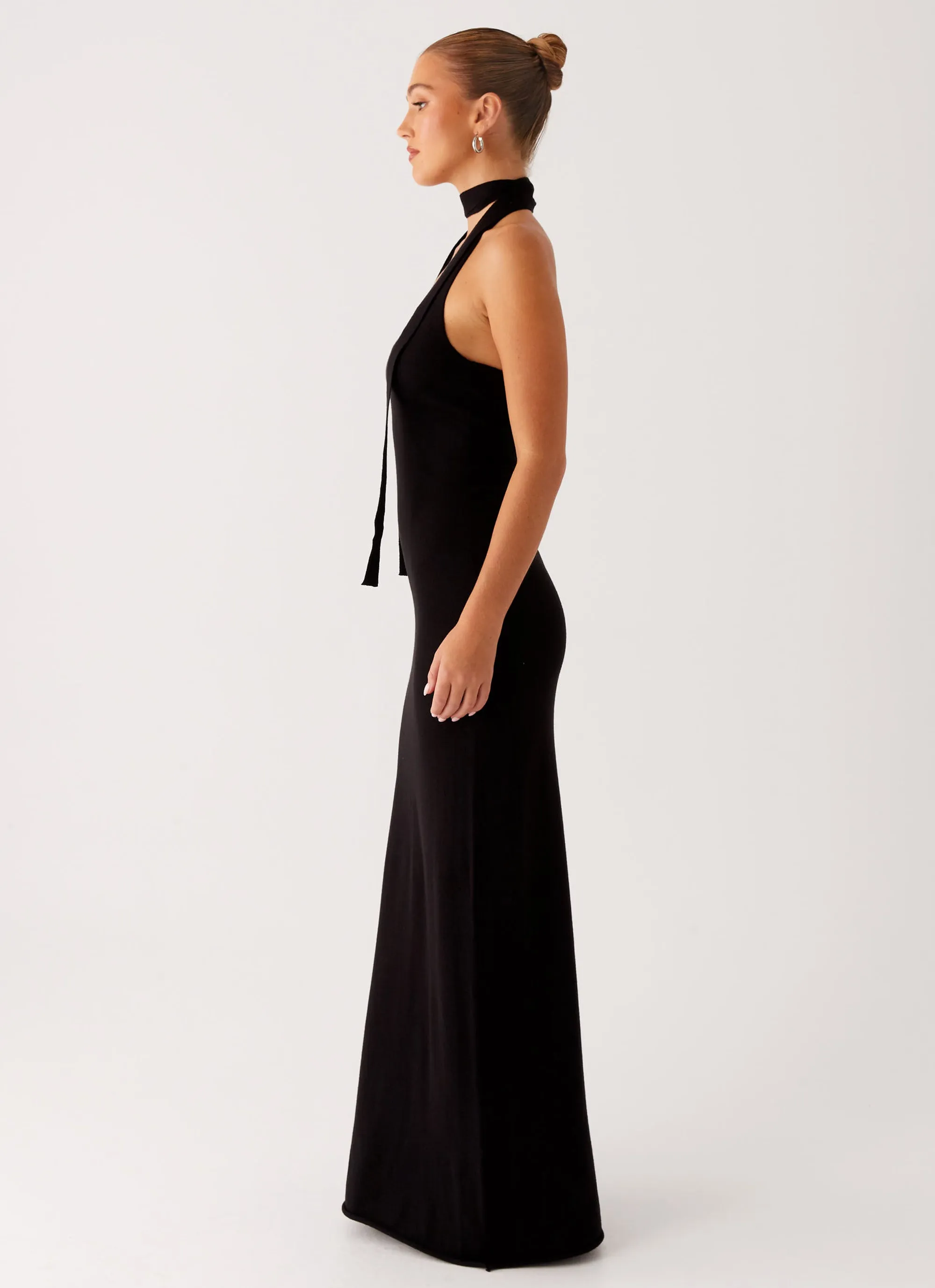 Eddie Knit Maxi Dress - Black sold by Peppermayo product image thumbnail 5